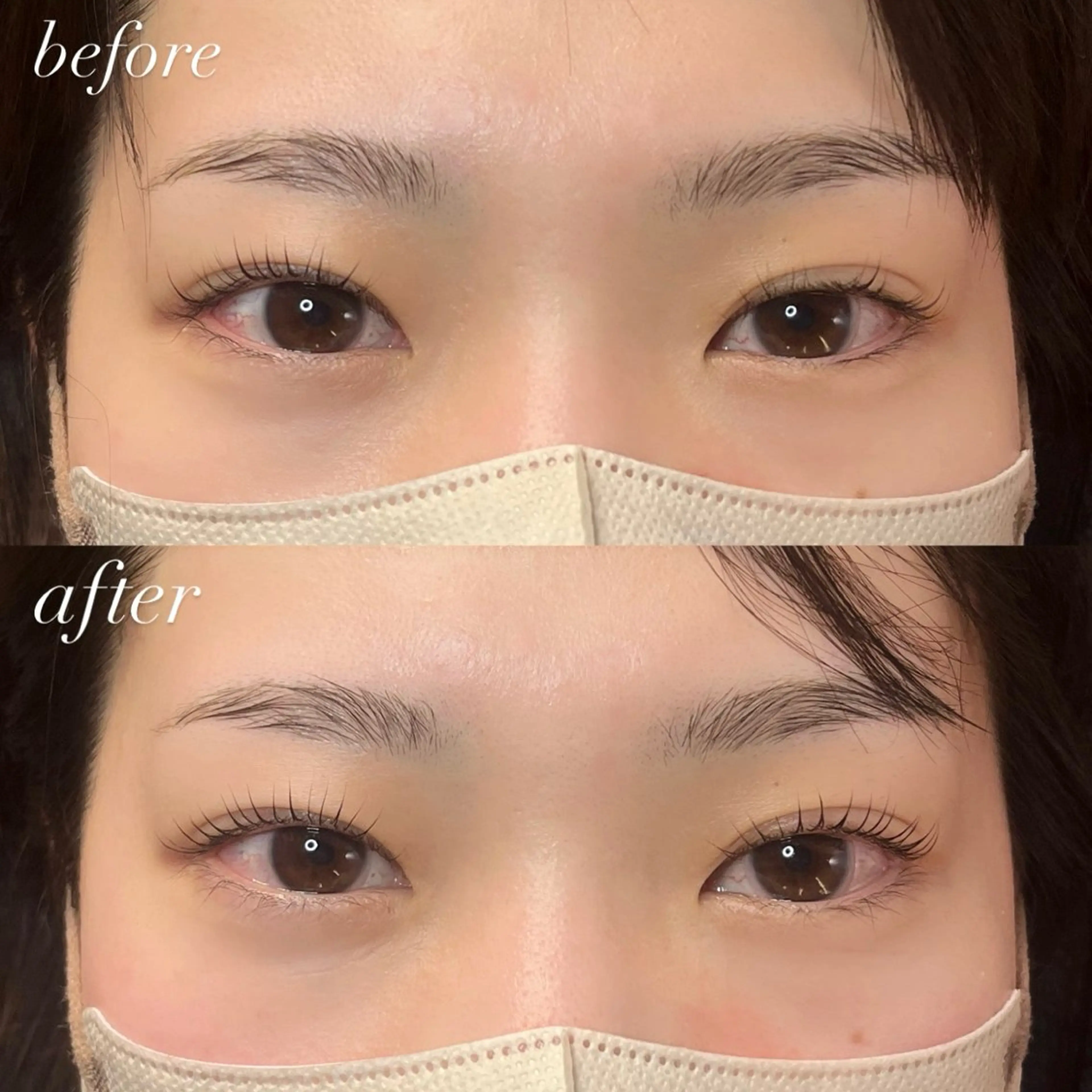 マツエク・マツパ パリジェンヌラッシュリフト マツパ seReno eyebrow&eyelash目黒本店所属・seReno KOHAKUの眉毛・アイブロウイメージ