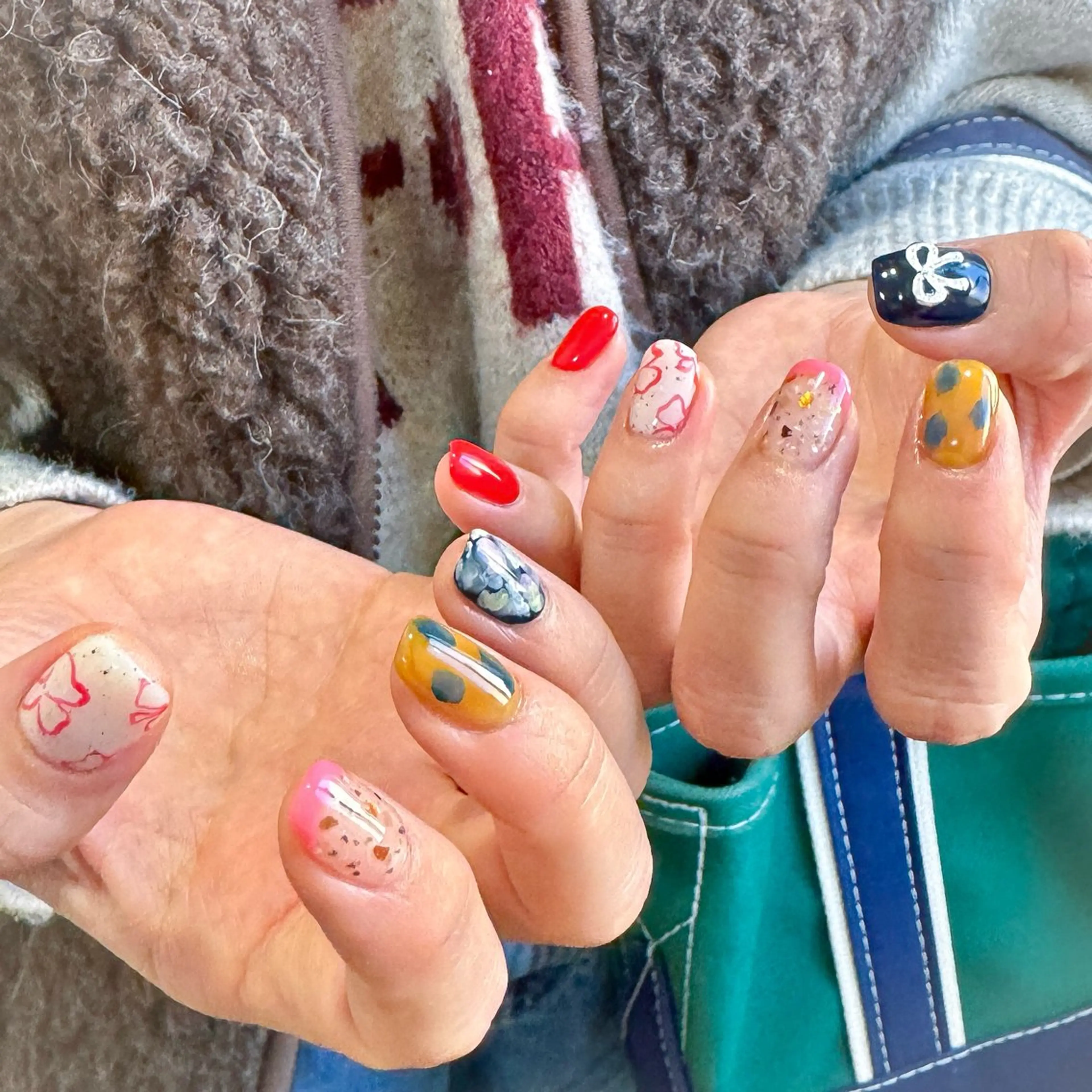 ネイル 持ち込み pointillé .ayaのネイルデザイン