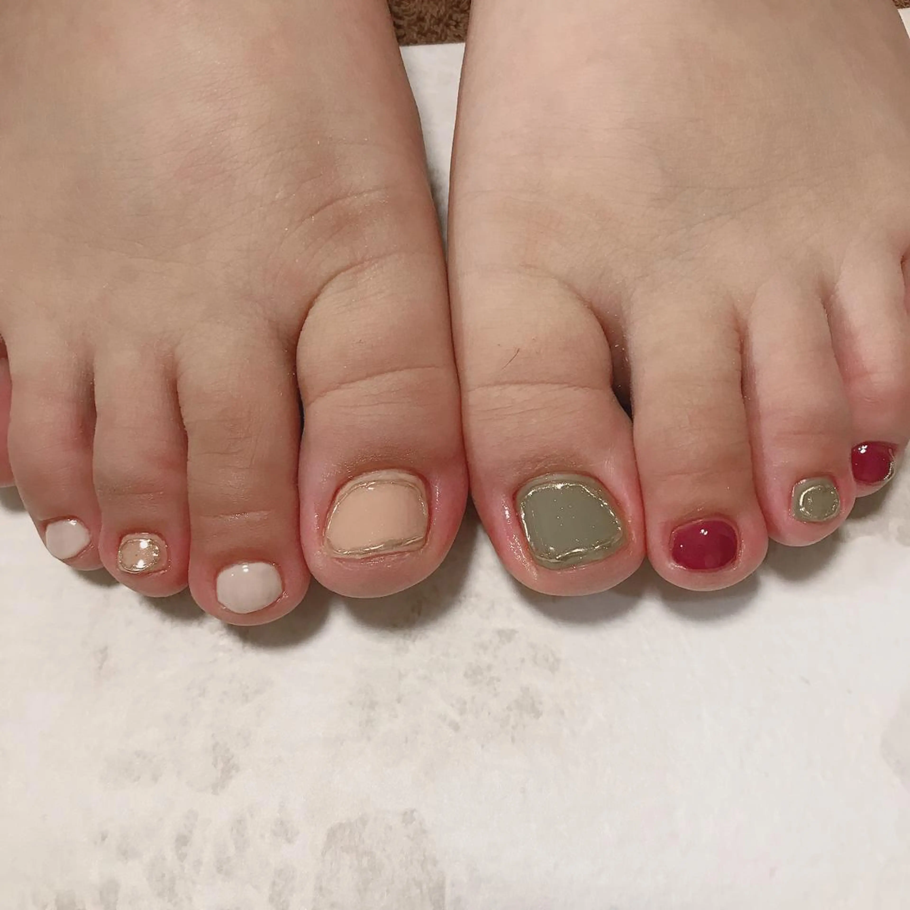 ネイル フットネイル sereha nailのネイルデザイン