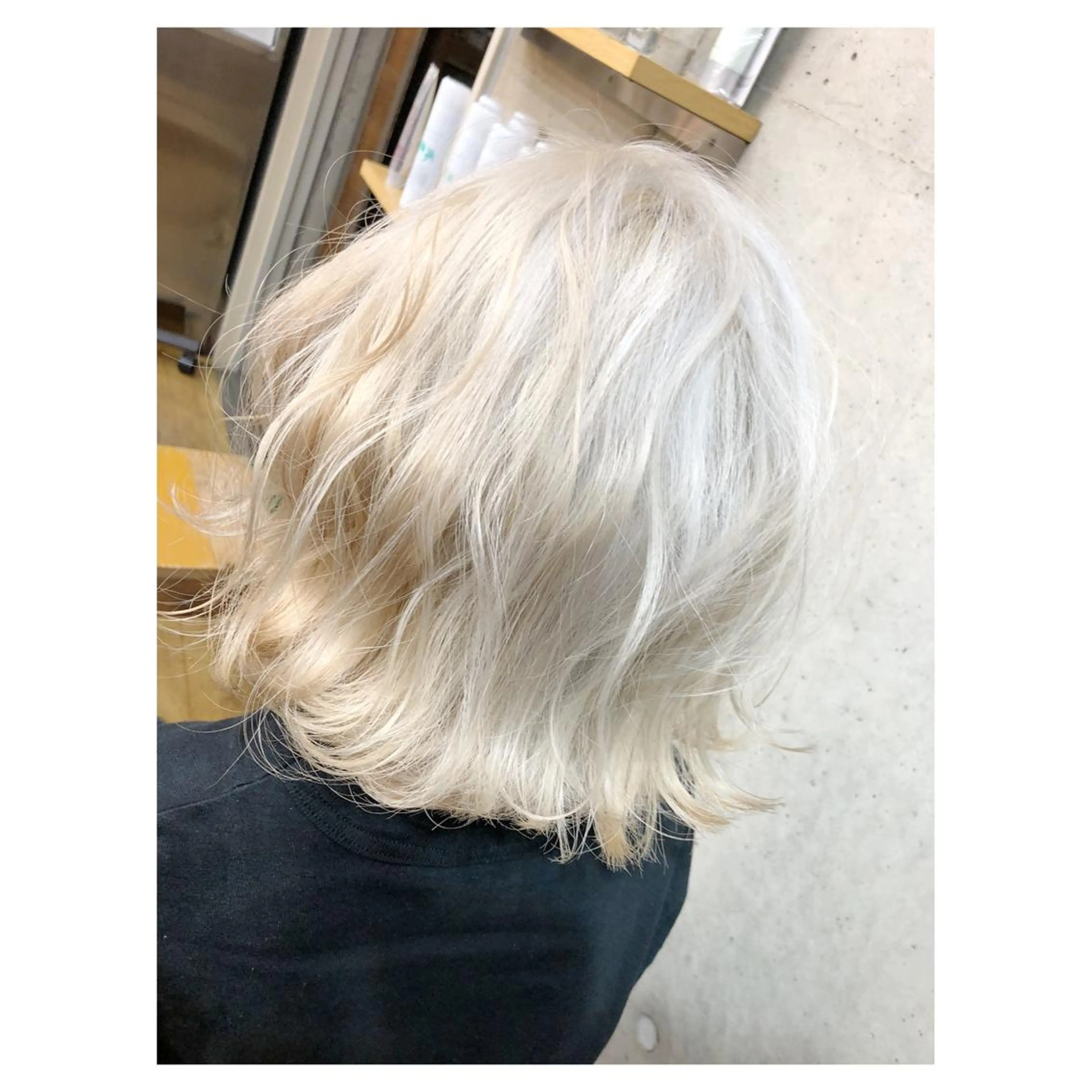 ミディアム カラー ブリーチ カット ヘアカラー トリートメント ヘアセット センスをお届けします 大谷将生INFPのヘアスタイル