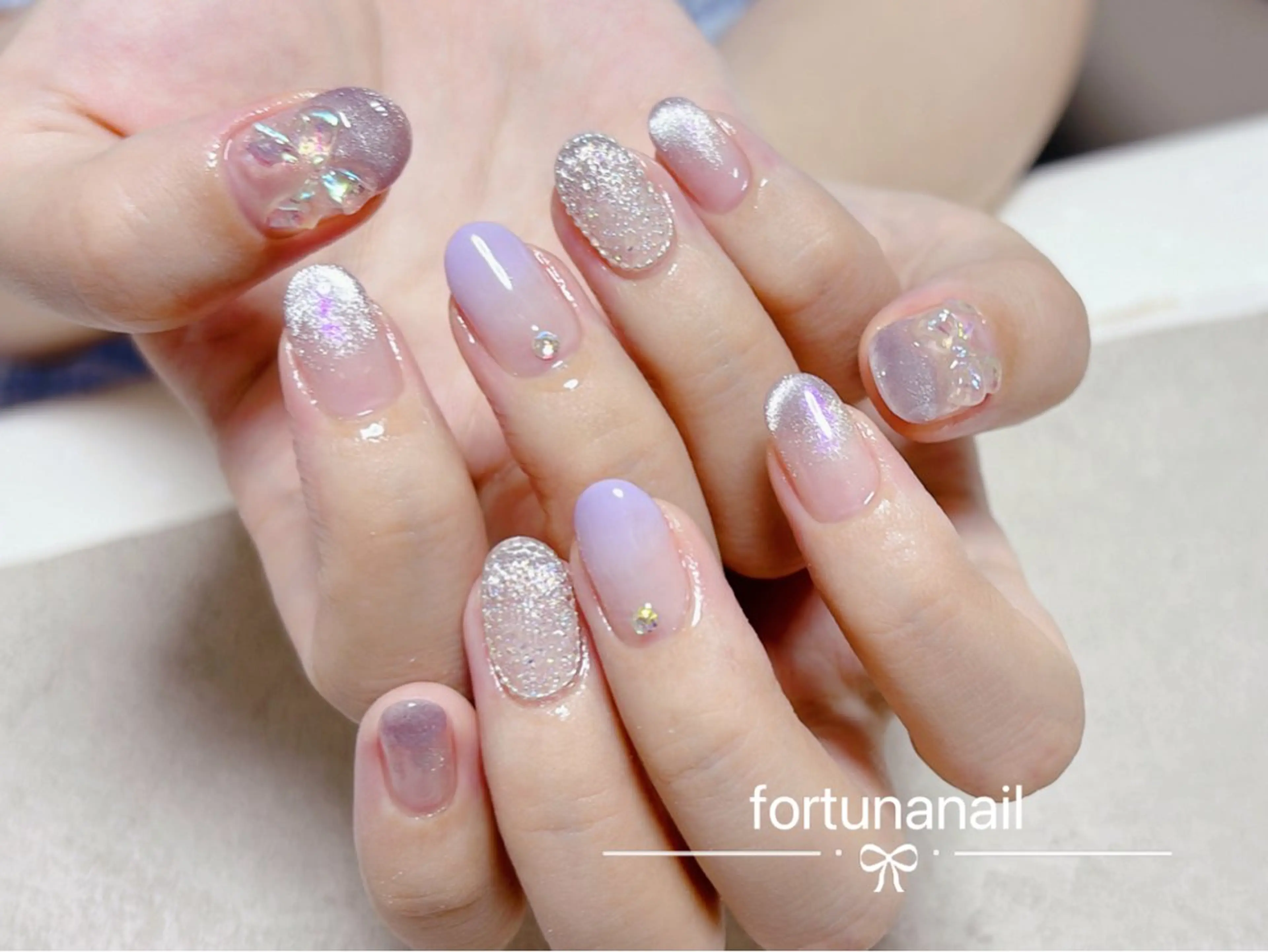ネイル ハンドネイル ハンドケア Nail •Head スパFortunaのネイルデザイン
