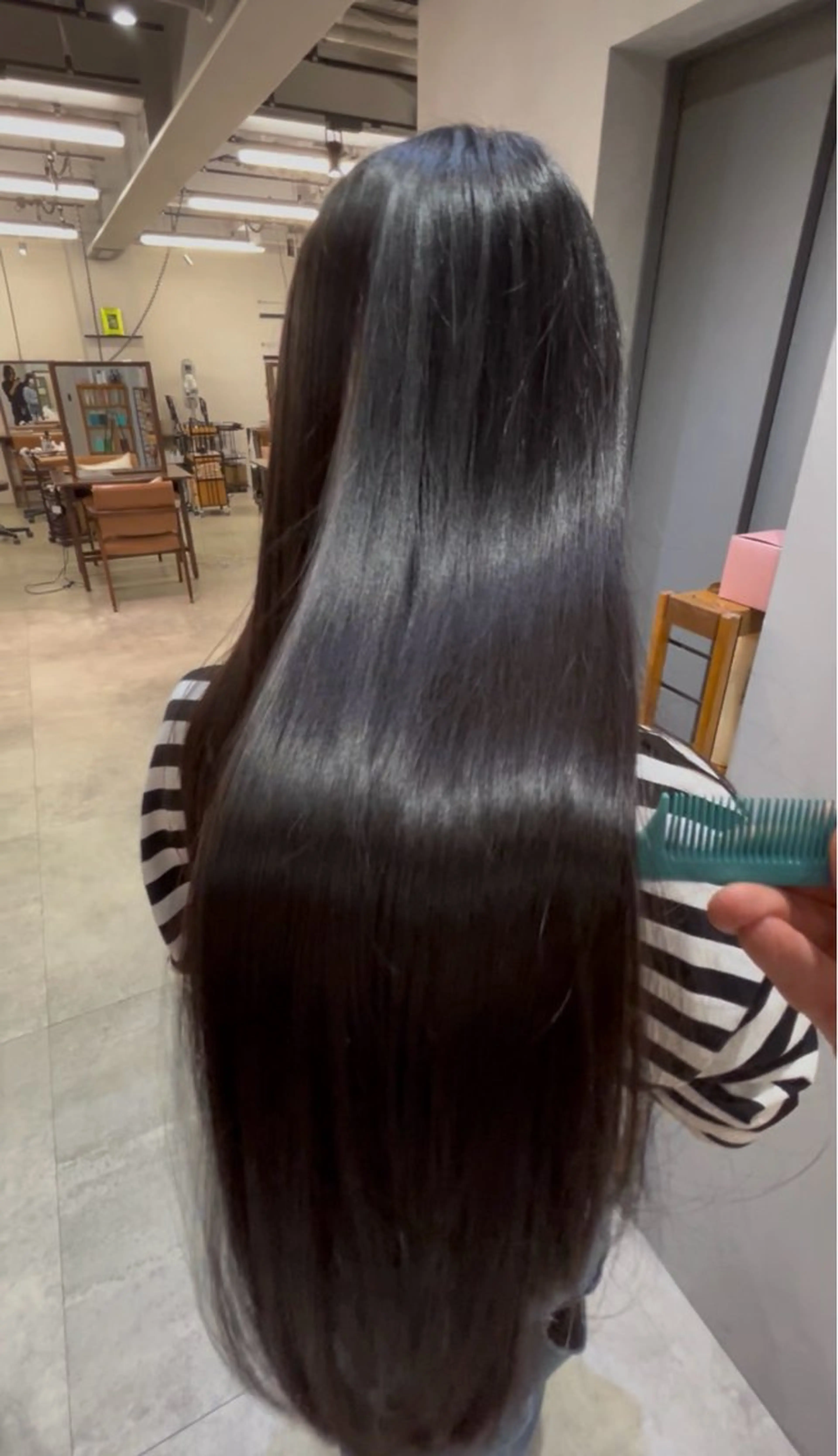 ロング 首藤 大翔のヘアスタイル