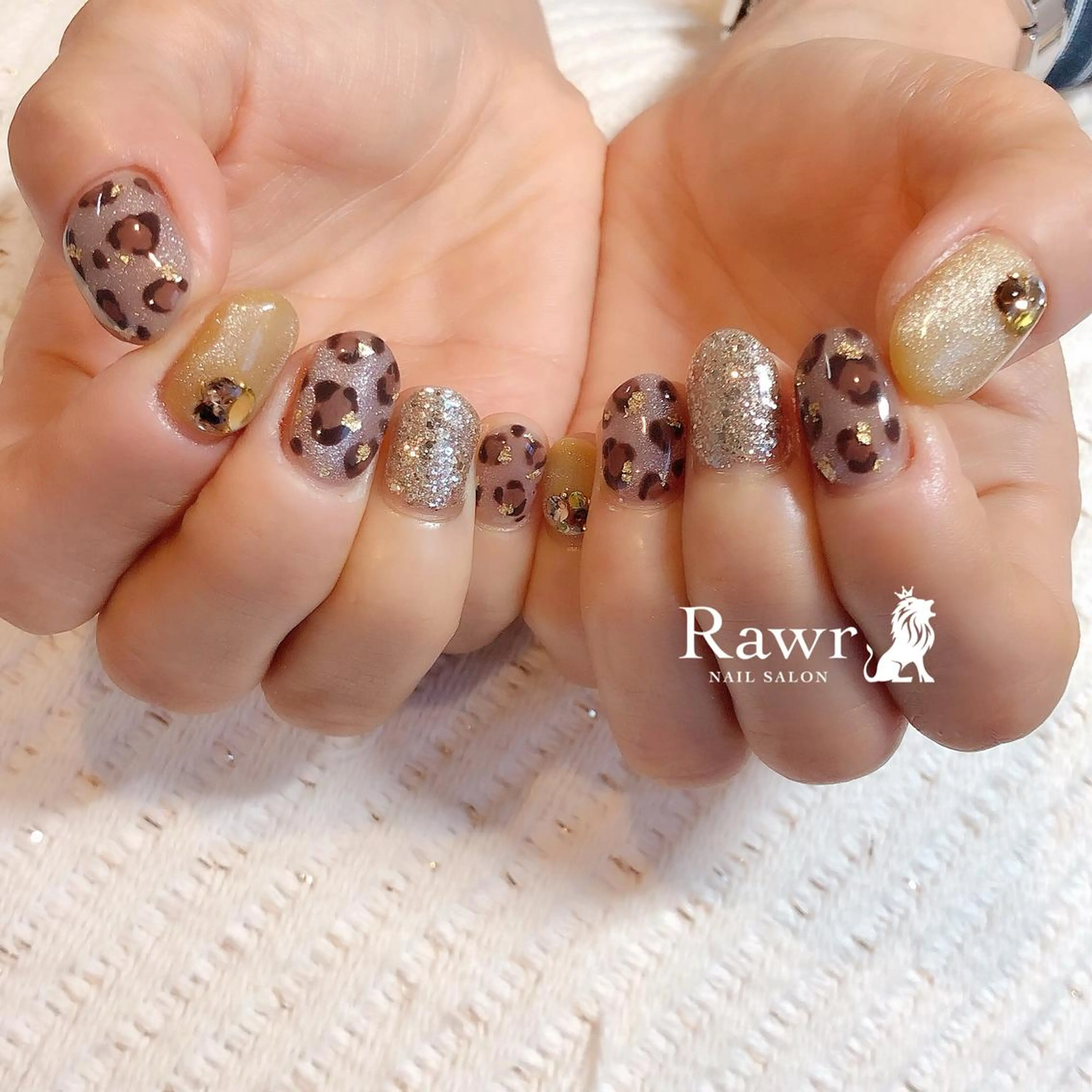 ネイル ハンドネイル Rawr / saoriのネイルデザイン