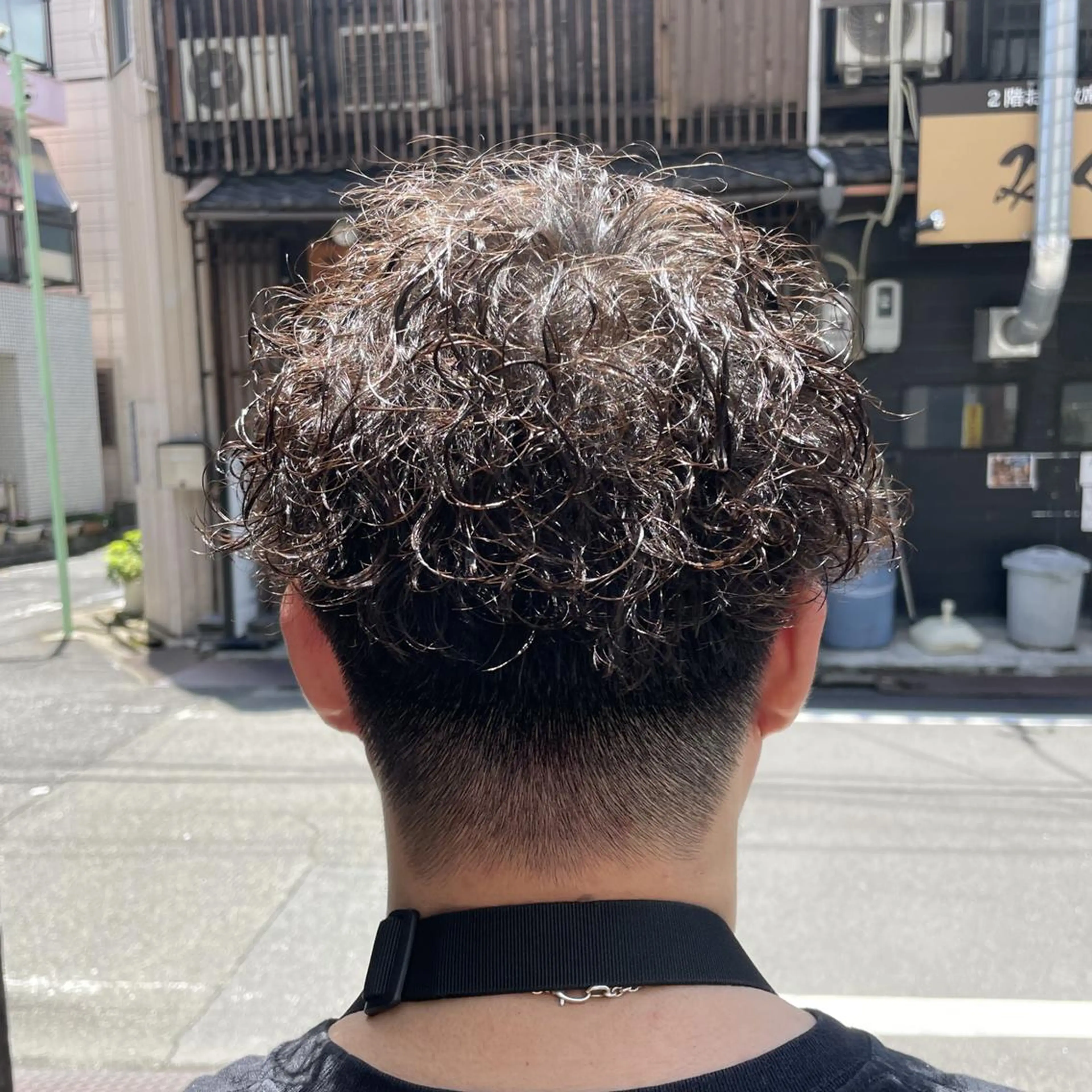 ショート パーマ メンズ カット パーマ 名駅Private Salon Noaのヘアスタイル