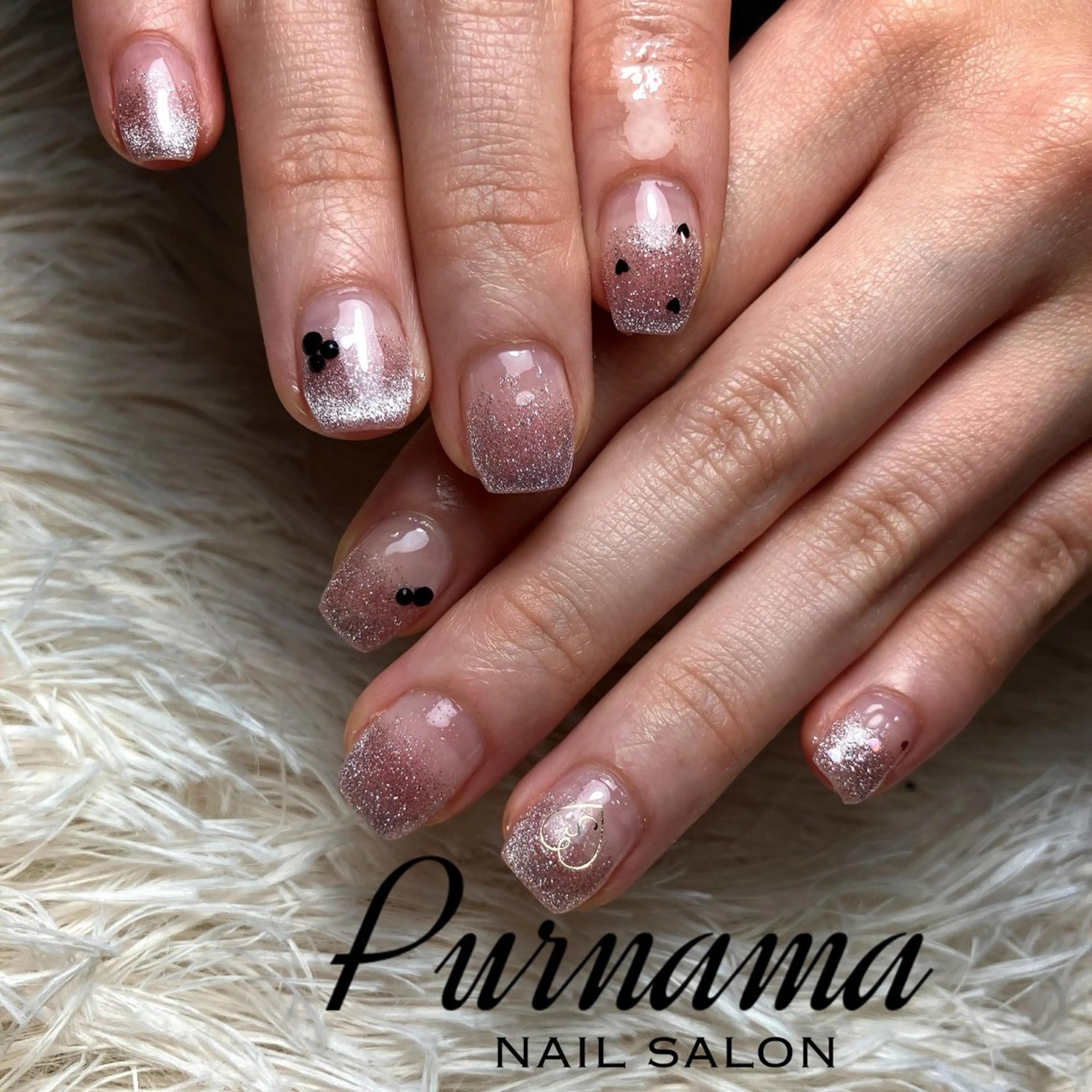ネイル ハンドネイル Purnama(ﾌﾟﾙﾅﾓ)所属・Purnama あきのネイルデザイン