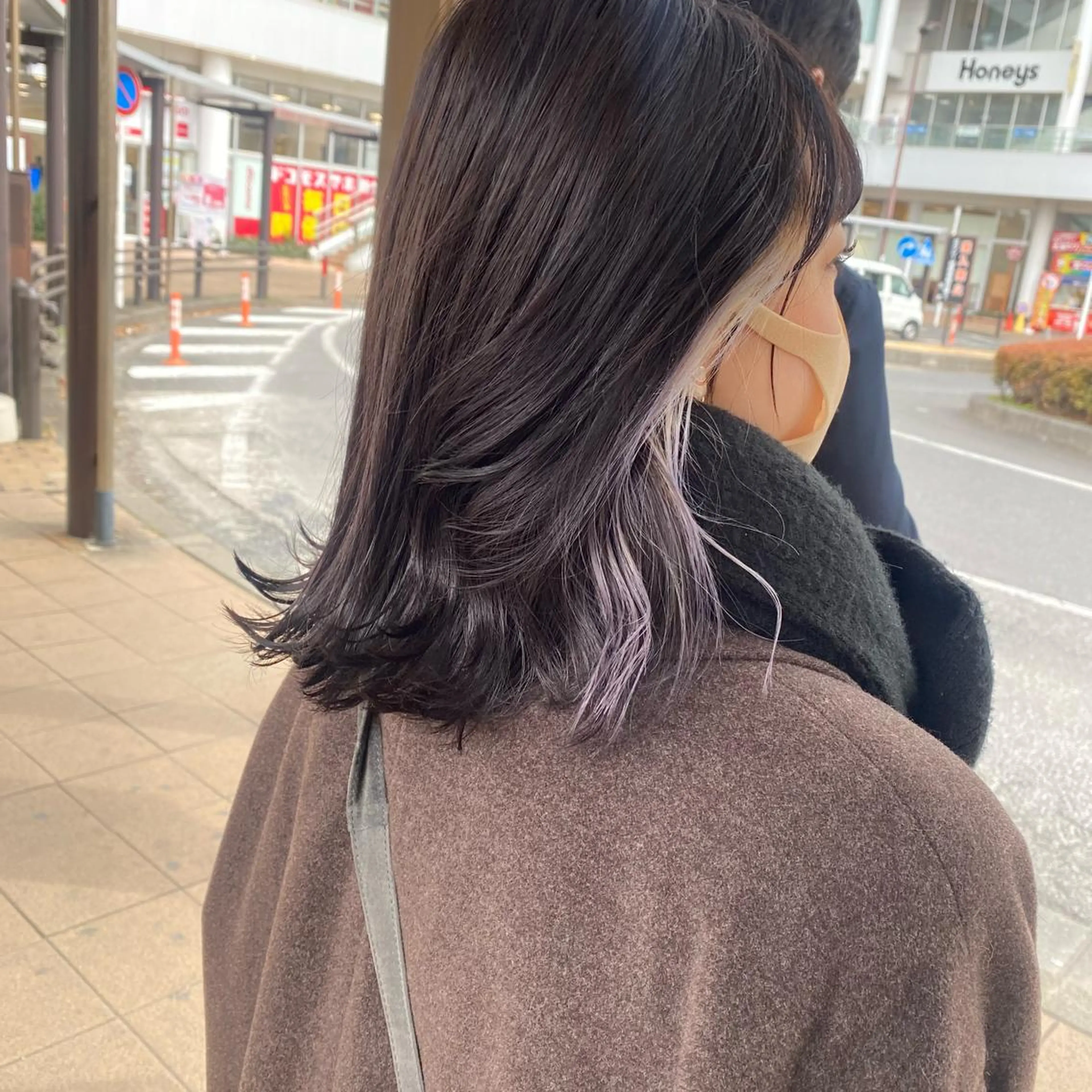 ミディアム ボブ/パーマ ミヒラケイタのヘアスタイル