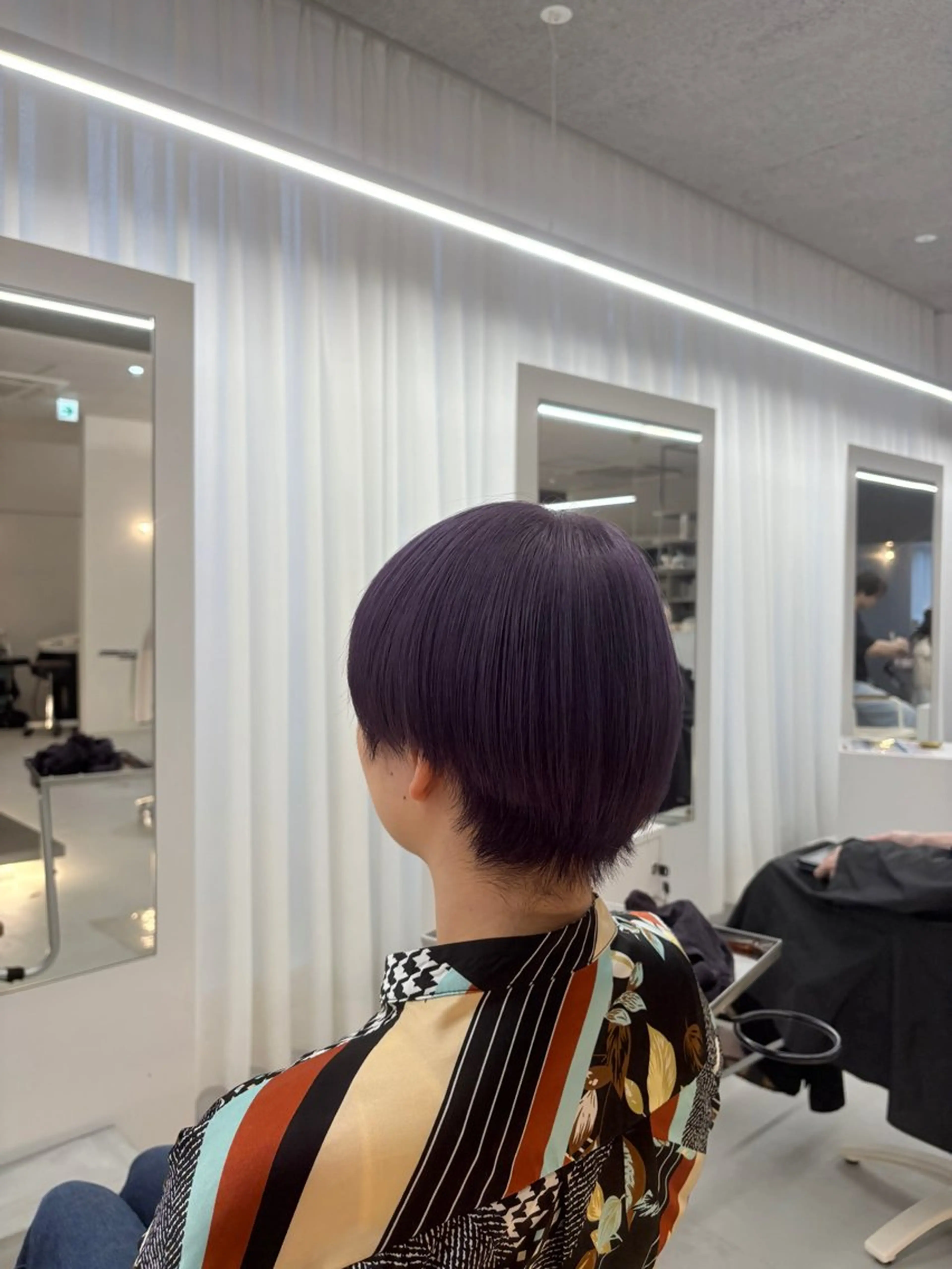 カラー ヘアカラー トリートメント 透明感/艶髪カラー/ 韓国/rinaのヘアスタイル