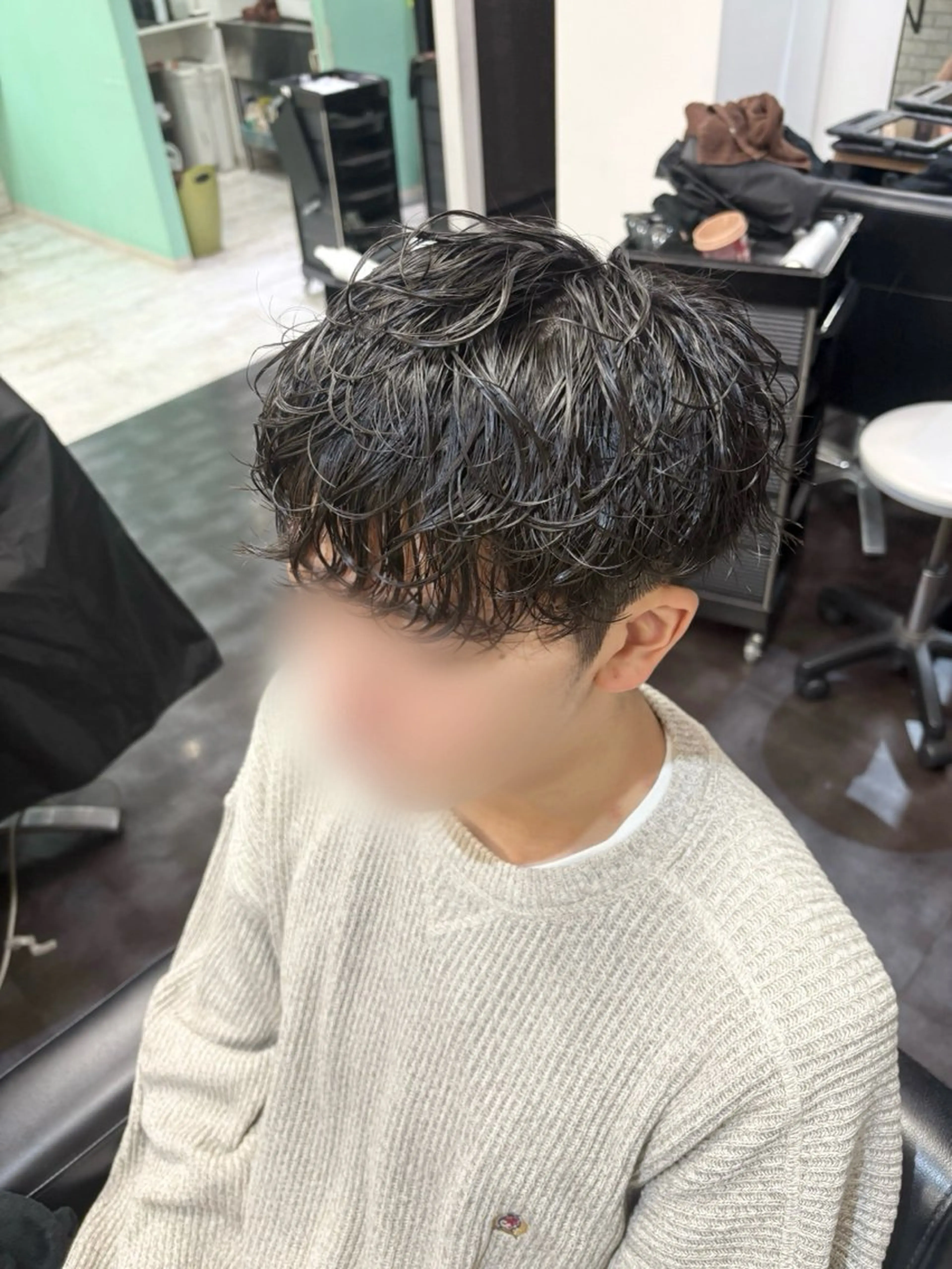 パーマ メンズ メンズパーマ 波巻きパーマ 学割/U24🩰 ♡nanamiのヘアスタイル