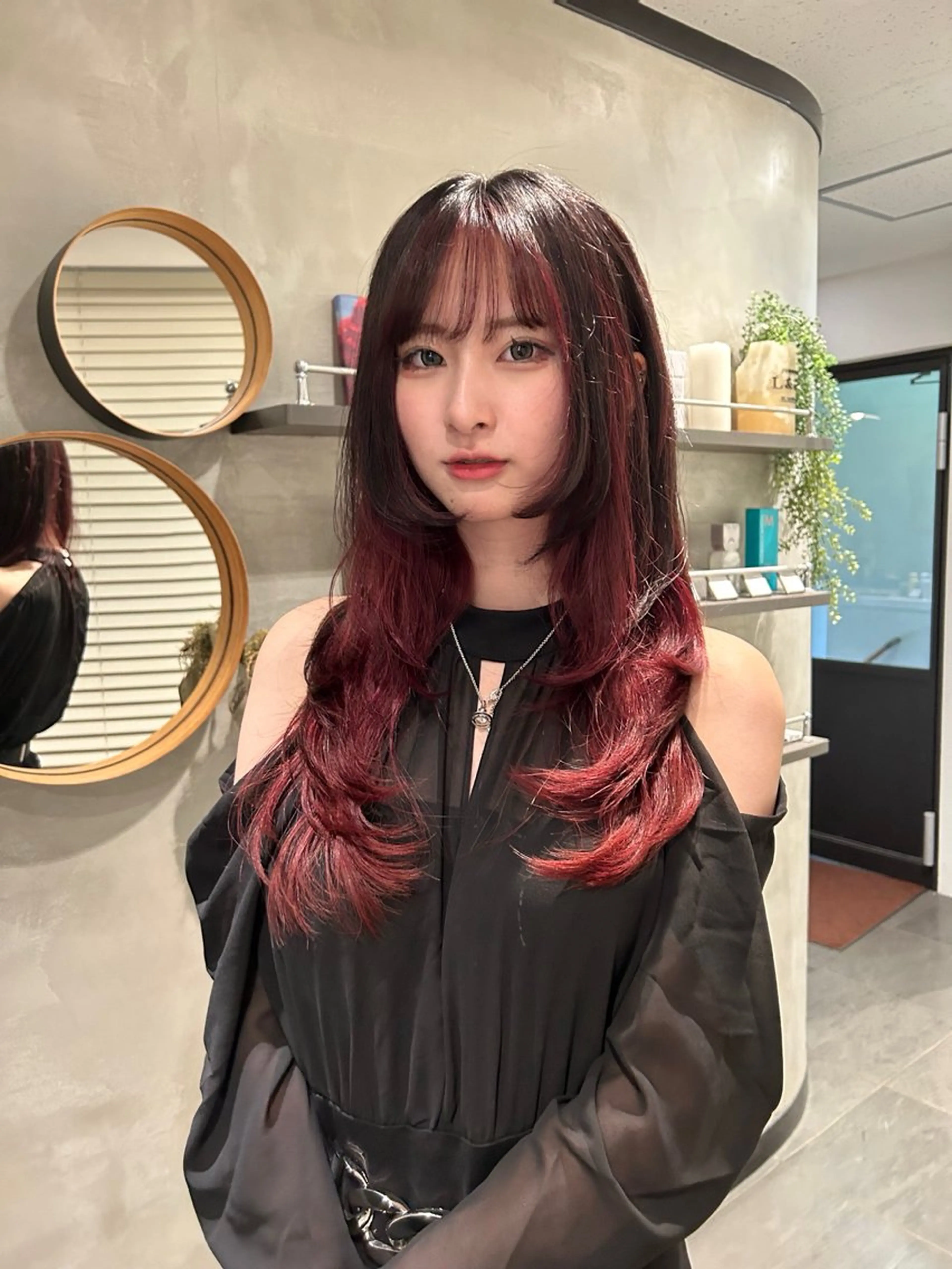 ロング カラー L&Co所属・タナカ カナ🫧のヘアスタイル