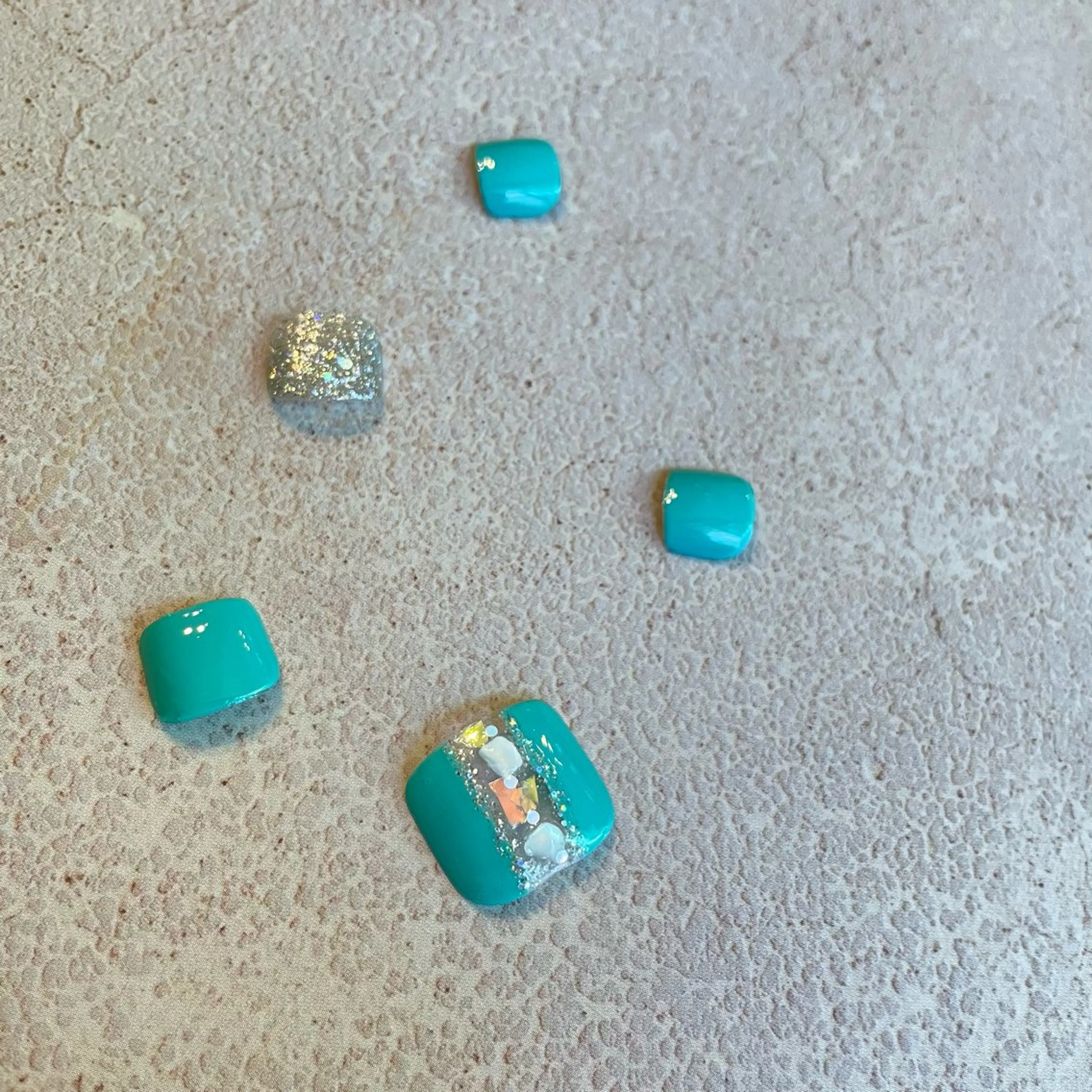 ネイル フットネイル ニュアンスネイル KOTORI ことりのネイルデザイン