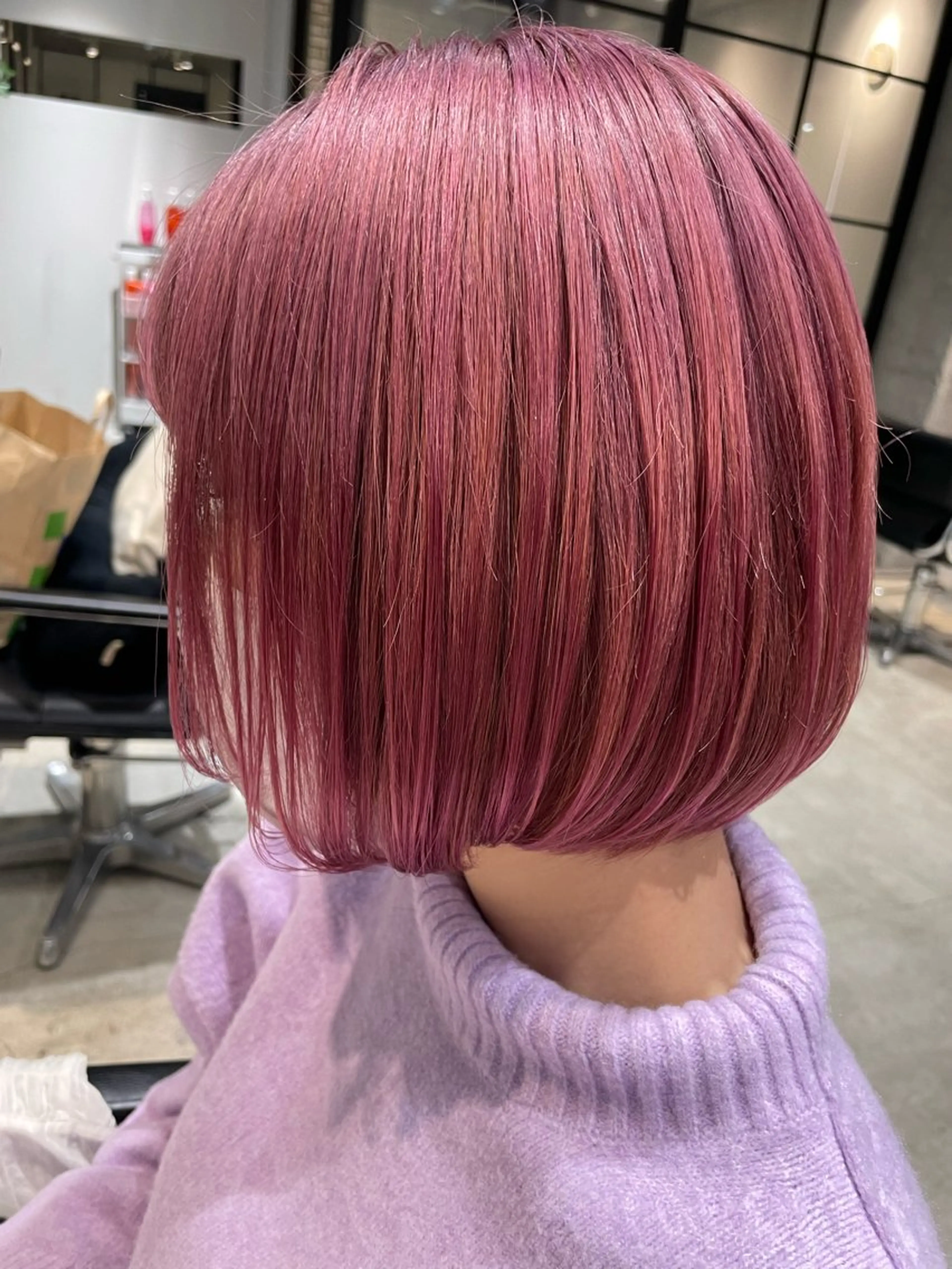 ミディアム F.所属・miku 🍑髪質改善サロンのヘアスタイル