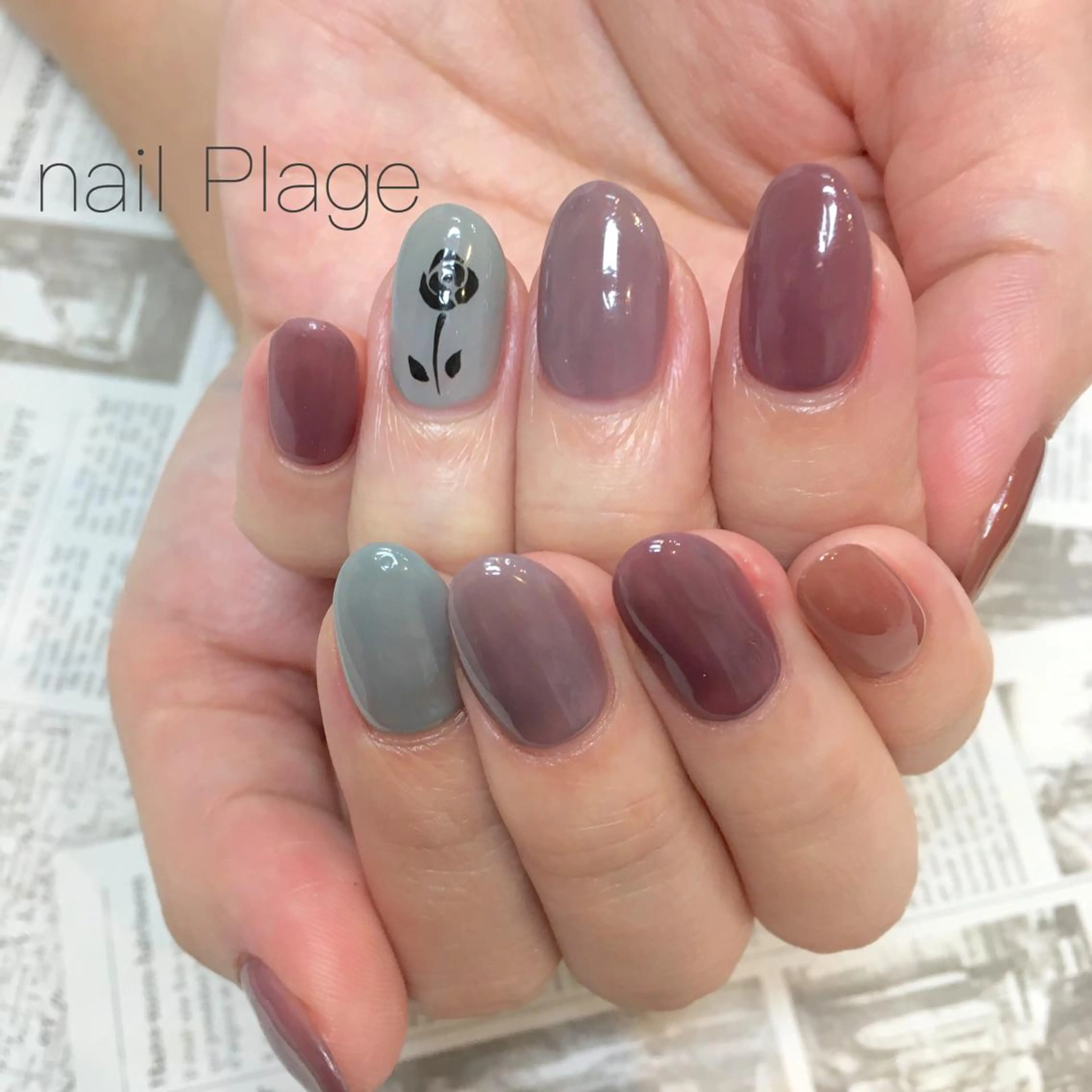 ネイル nail Plage Imai kanaのネイルデザイン