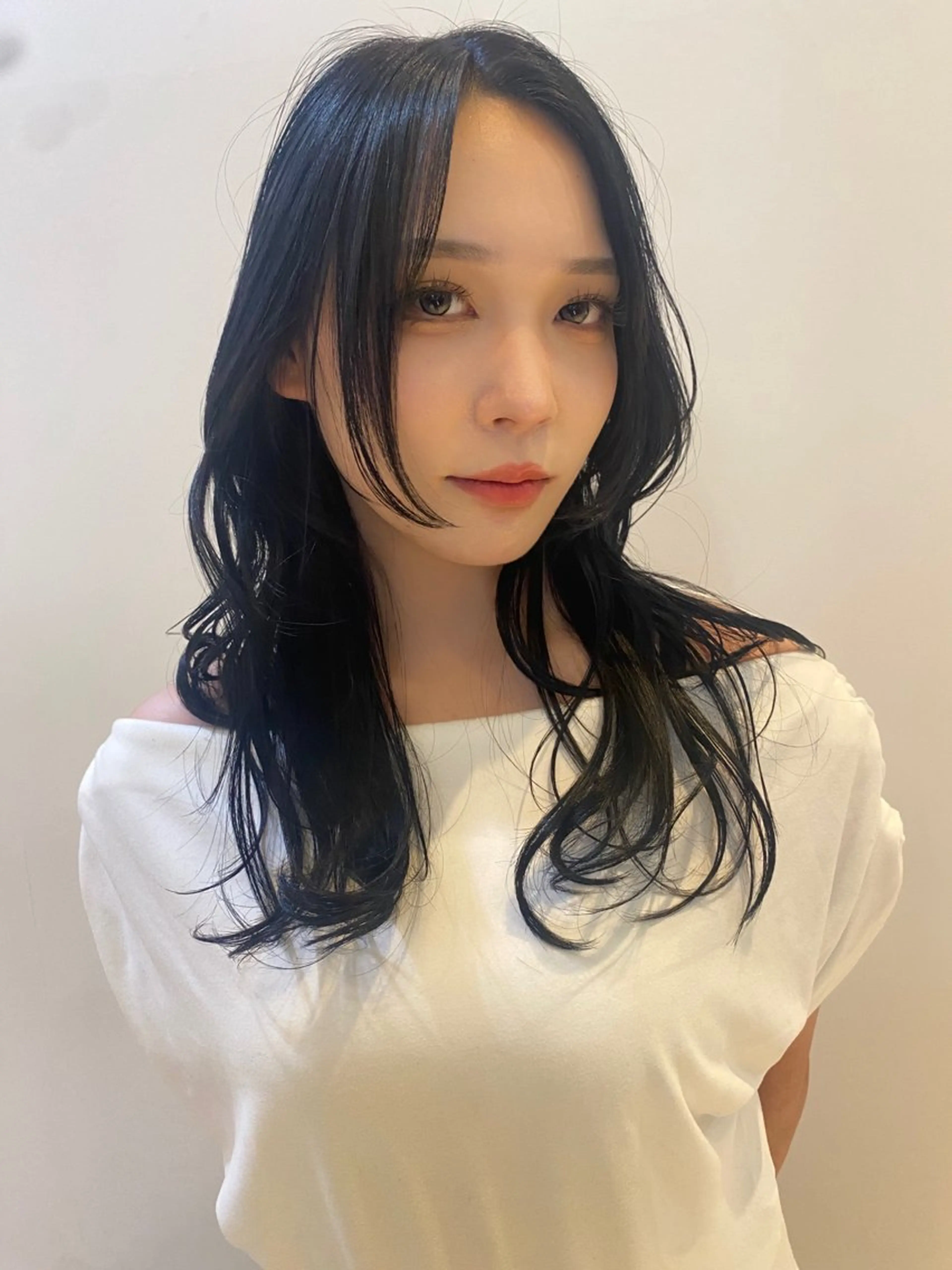 ロング カラー 縮毛矯正 nambu-GARDEN所属・上田 昂雅のヘアスタイル