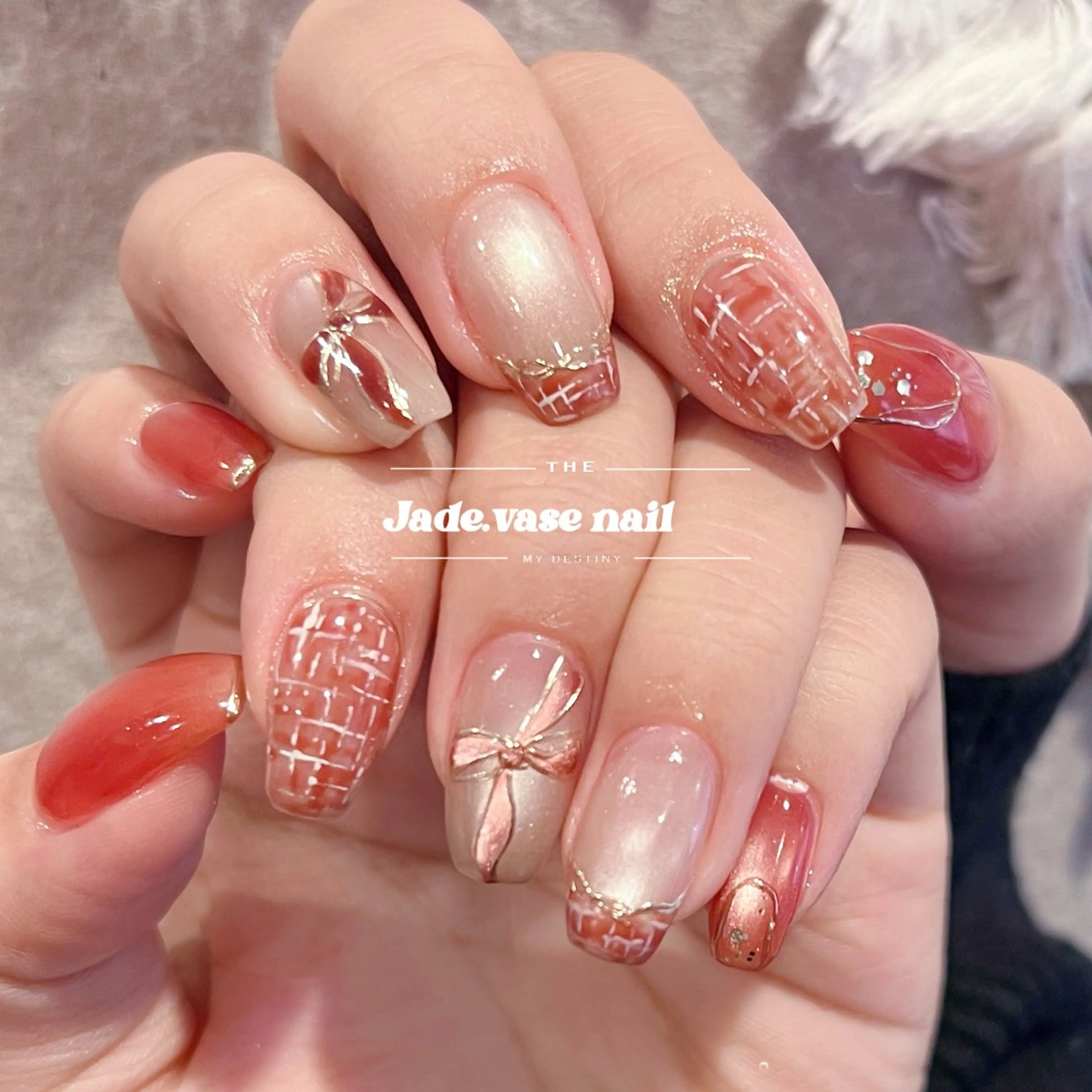 ネイル ハンドネイル ハンドケア ✰Jade.vase 銀座一丁目・東銀座のネイルデザイン