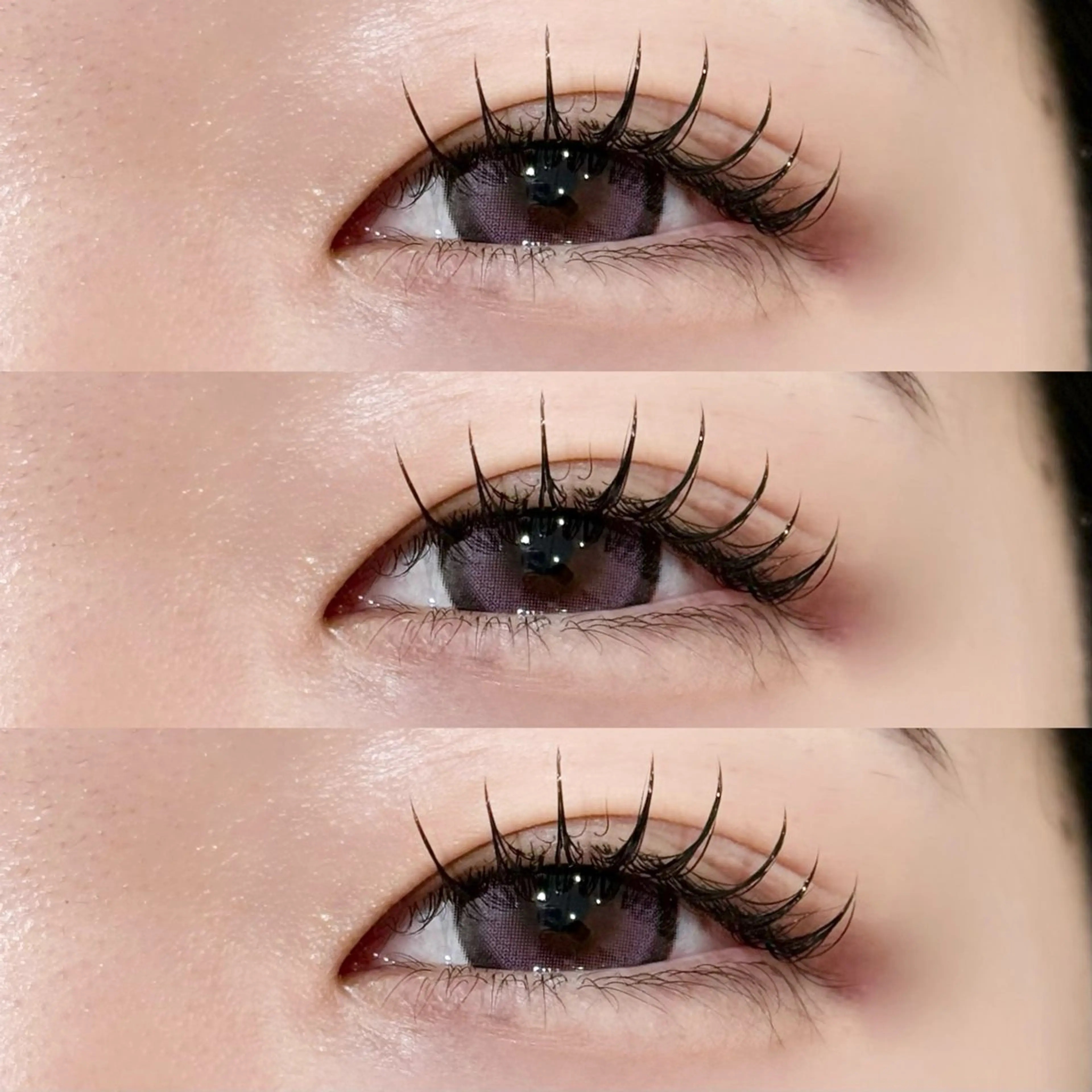 マツエク・マツパ 𝐥𝐚𝐲𝐞𝐫 韓⛓️ ブリーチのヘアスタイル