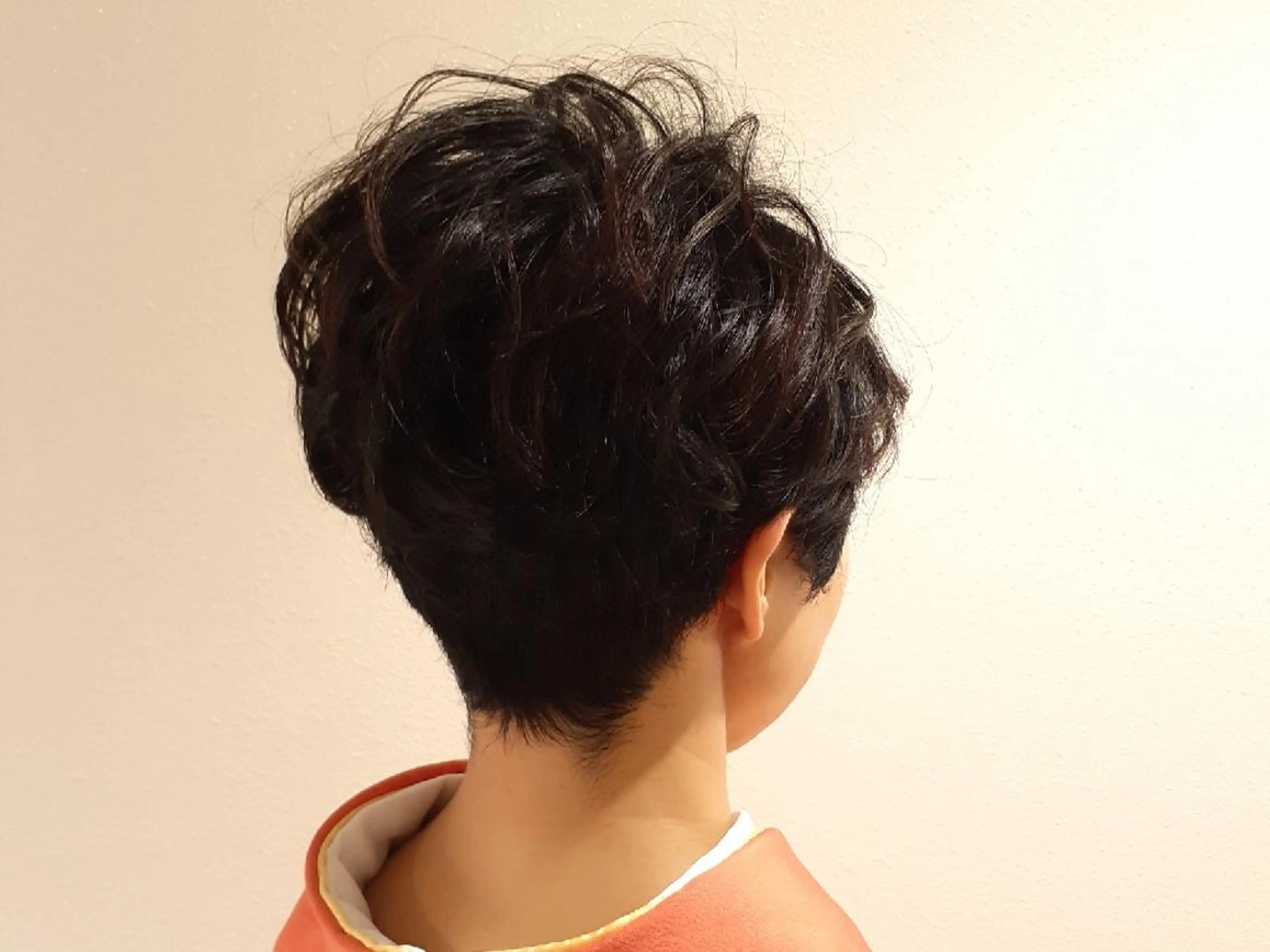 ショート ヘアアレンジ ヘアセット Hair&Make  Delight*のヘアスタイル