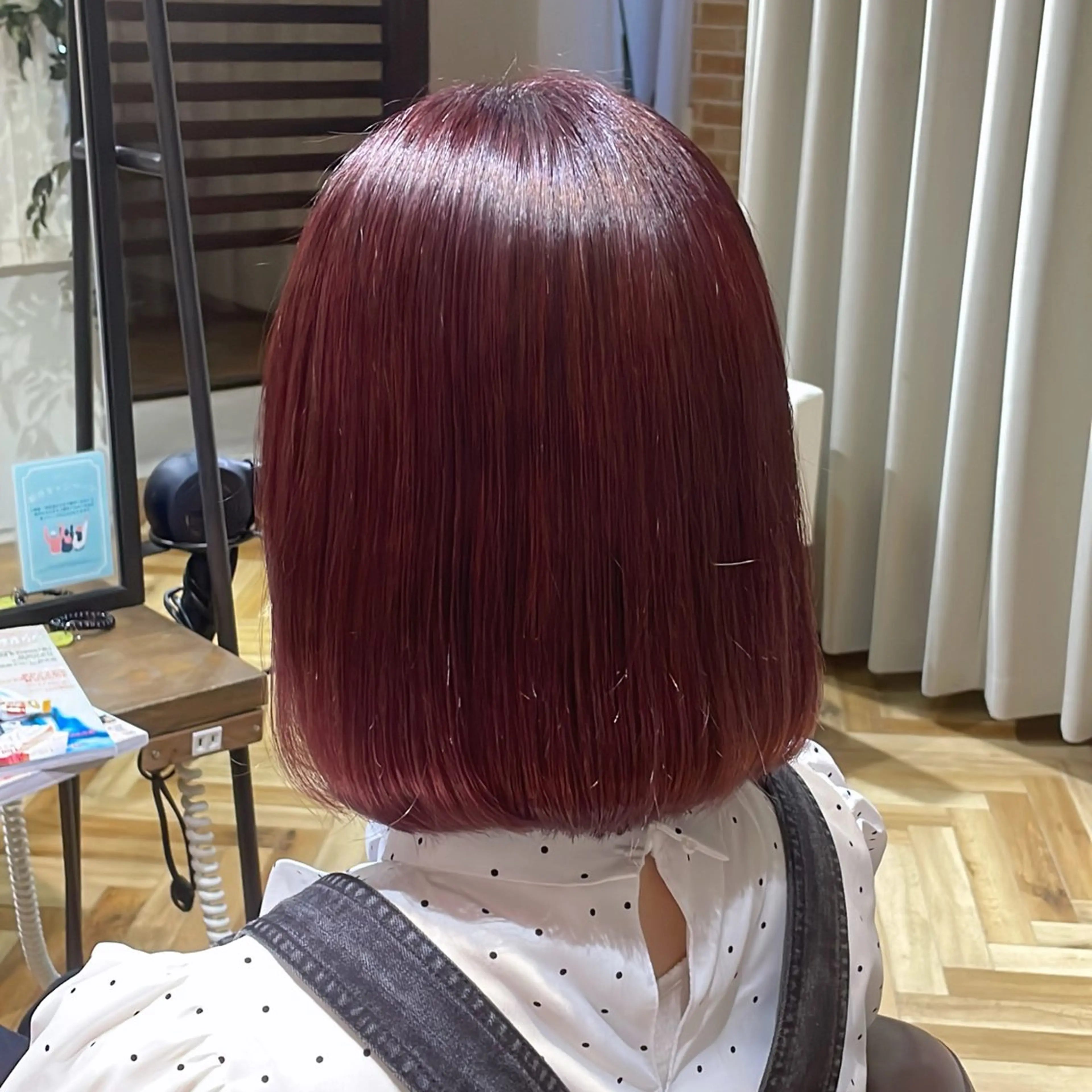 ミディアム カラー 透明感カラー×ヘア アレンジ🪽しおりのヘアスタイル