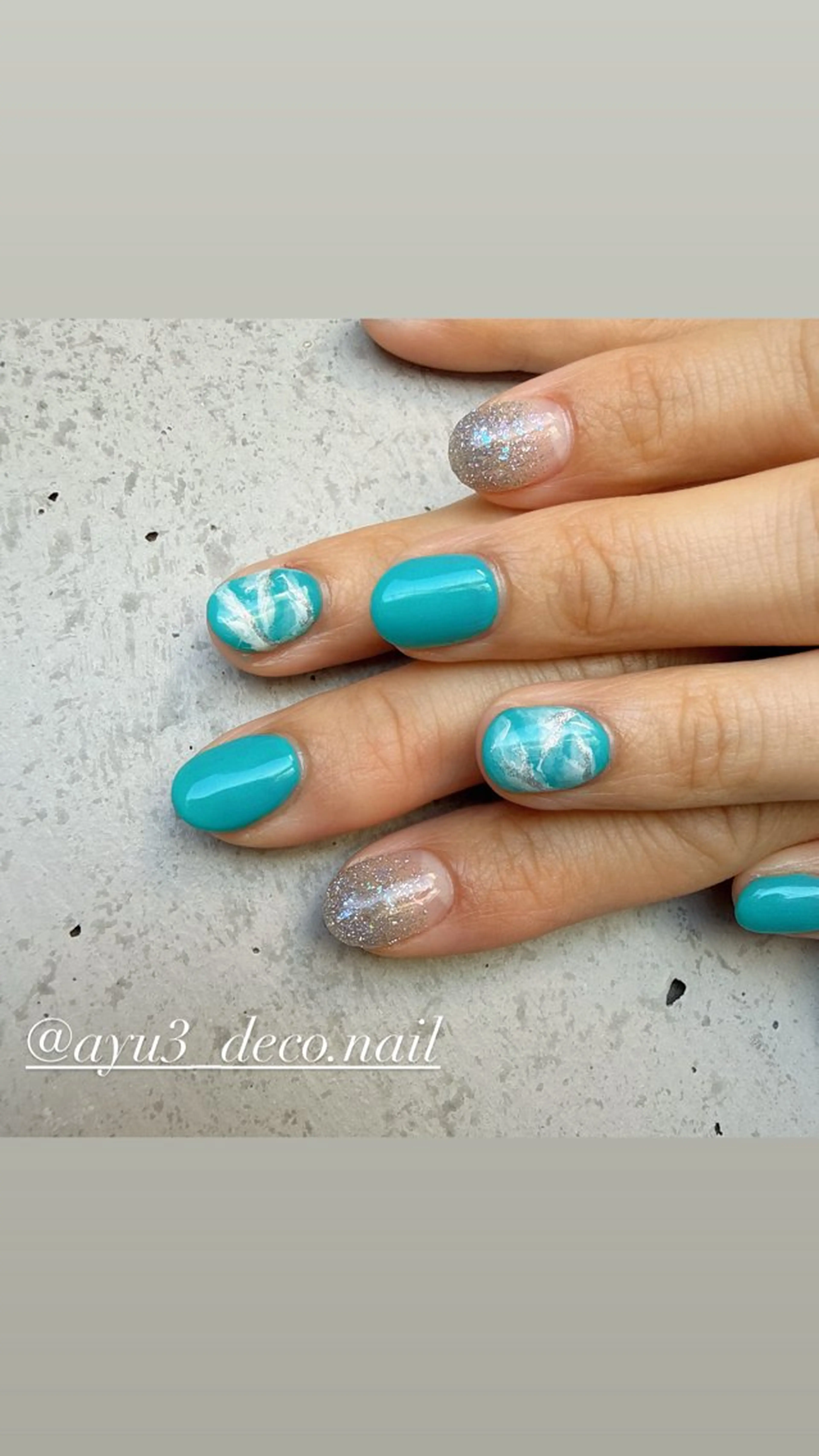 ネイル 𝐀𝐲𝐮𝐦𝐢_nail.所属・大橋 歩美のネイルデザイン