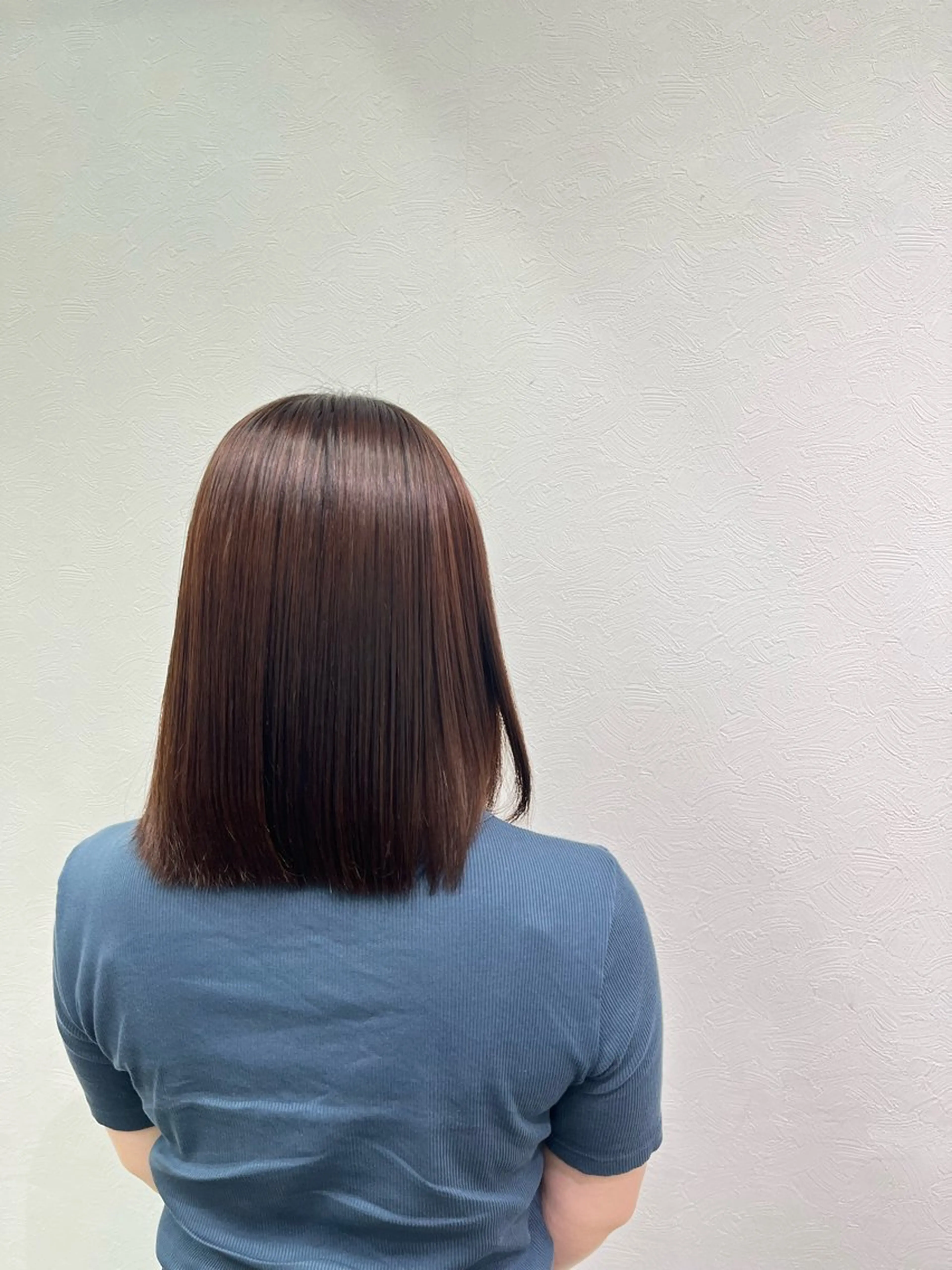 カラー ブラウンカラー オレンジ オレンジブラウン ヘアカラー トリートメント vita:re所属・五十嵐 さくらのヘアスタイル