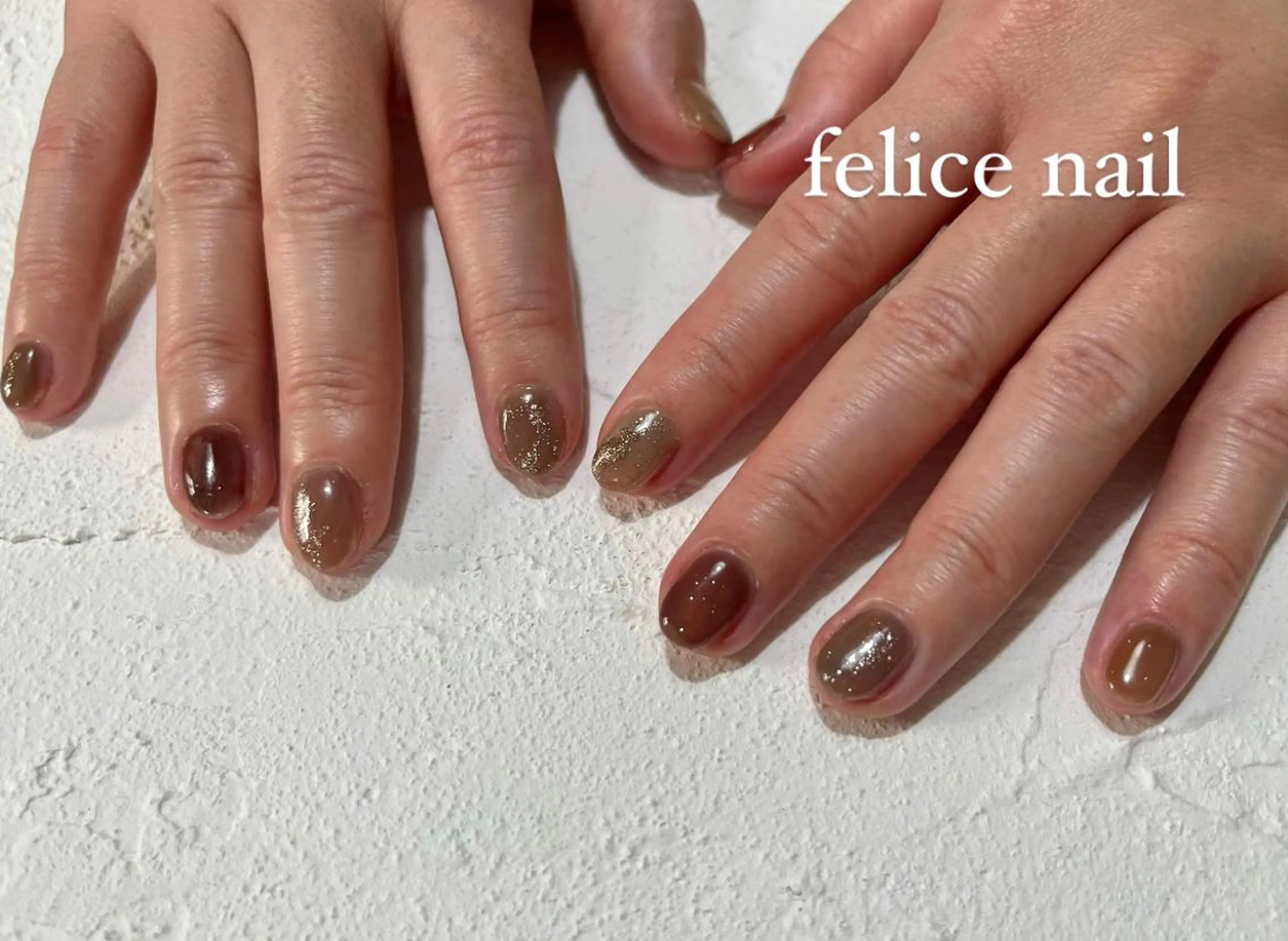 ネイル ニュアンスネイル felice nailのネイルデザイン