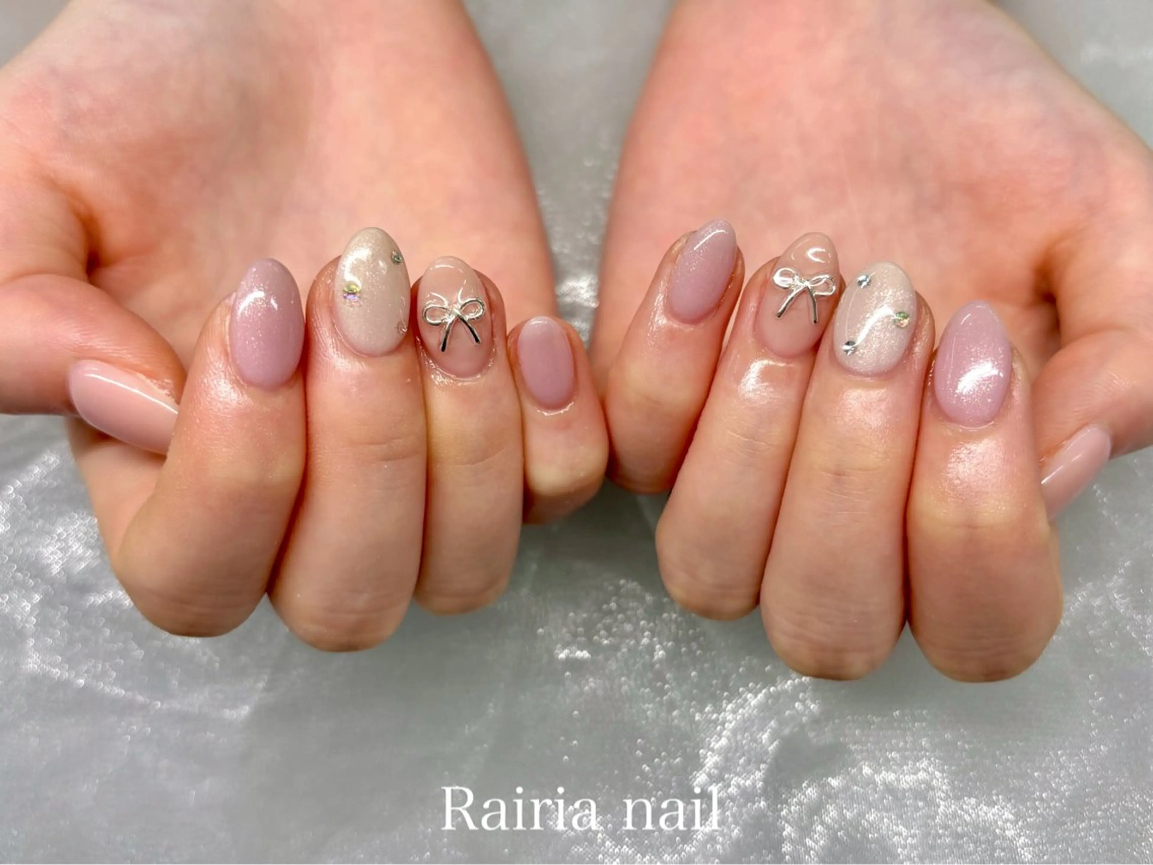 ネイル ハンドネイル rairiaharu パラジェルのネイルデザイン