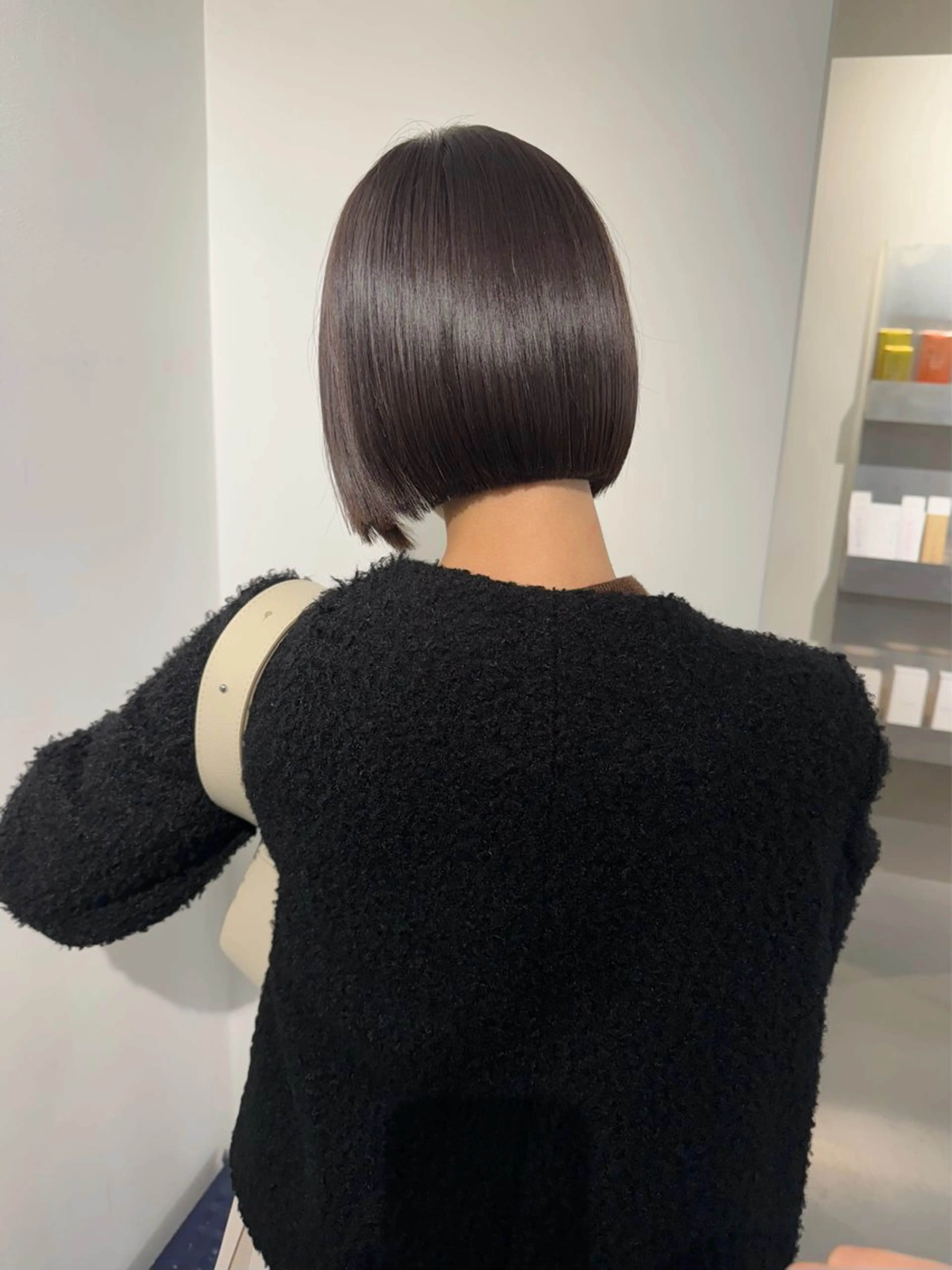 ミディアム カラー ヘアアレンジ ボブ mina 🌷のヘアスタイル