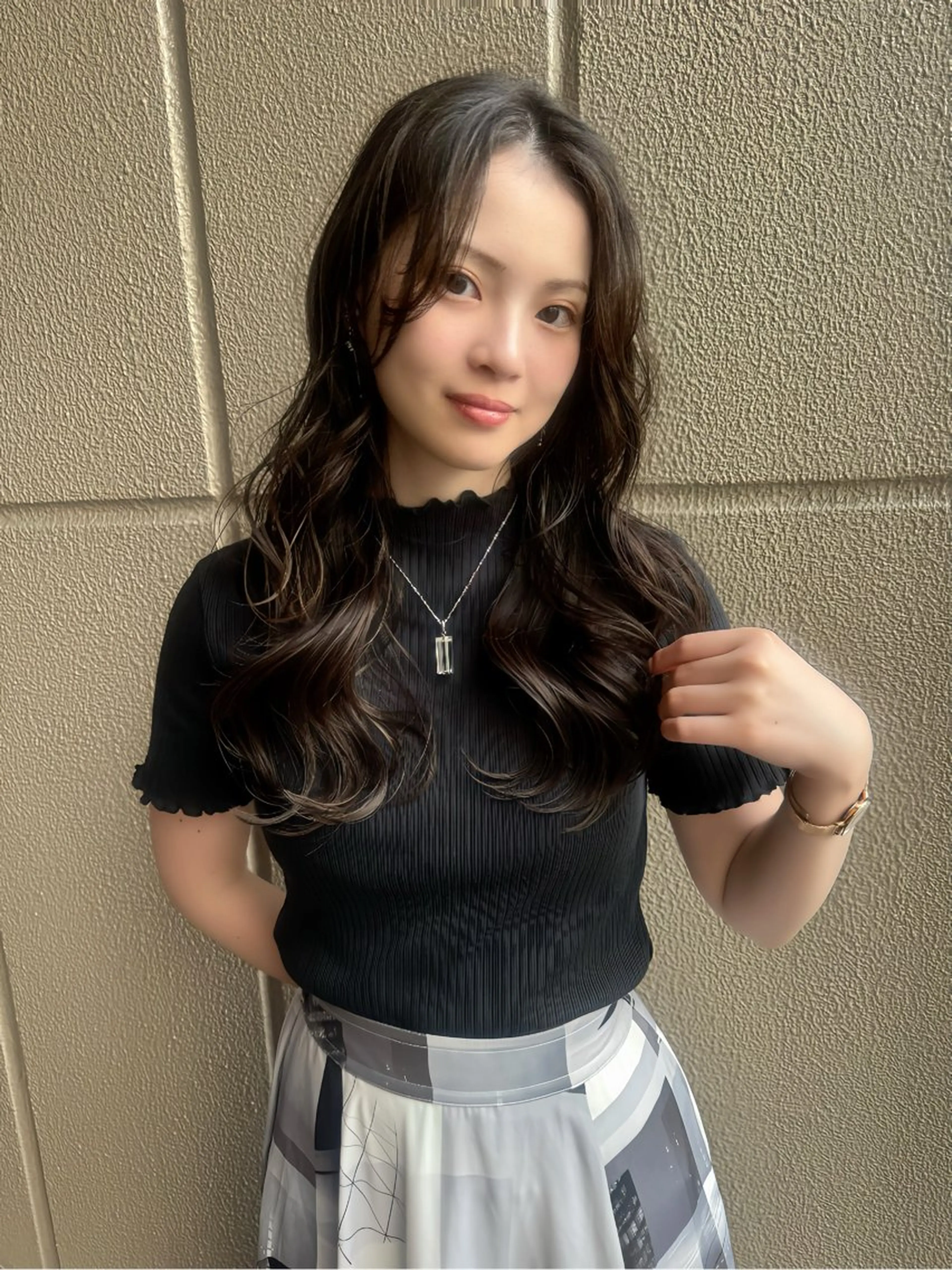 ロング 平 一裕のヘアスタイル