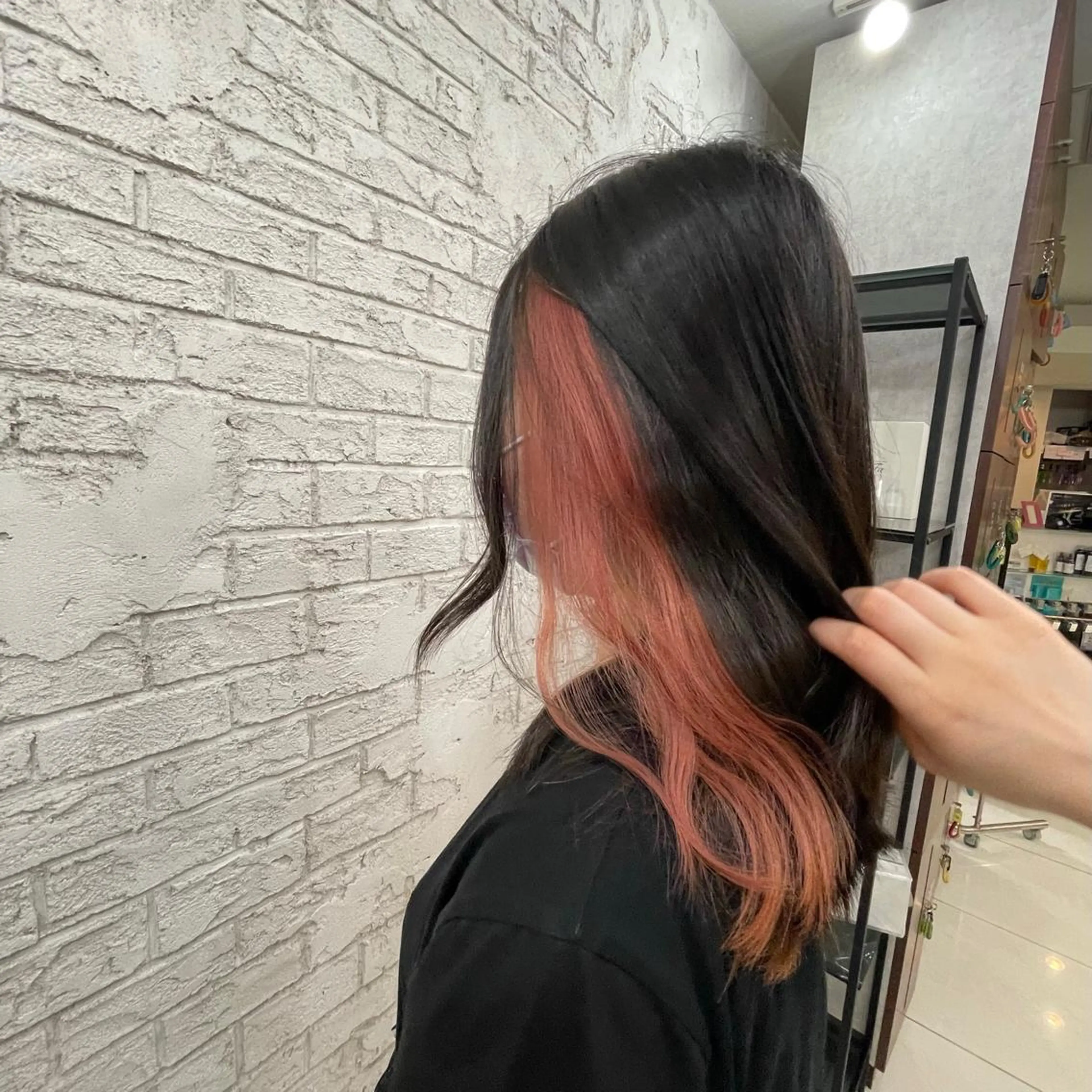 ミディアム ヘアカラー 🎀韓国系ハイトーン カラーYoko🎀のヘアスタイル