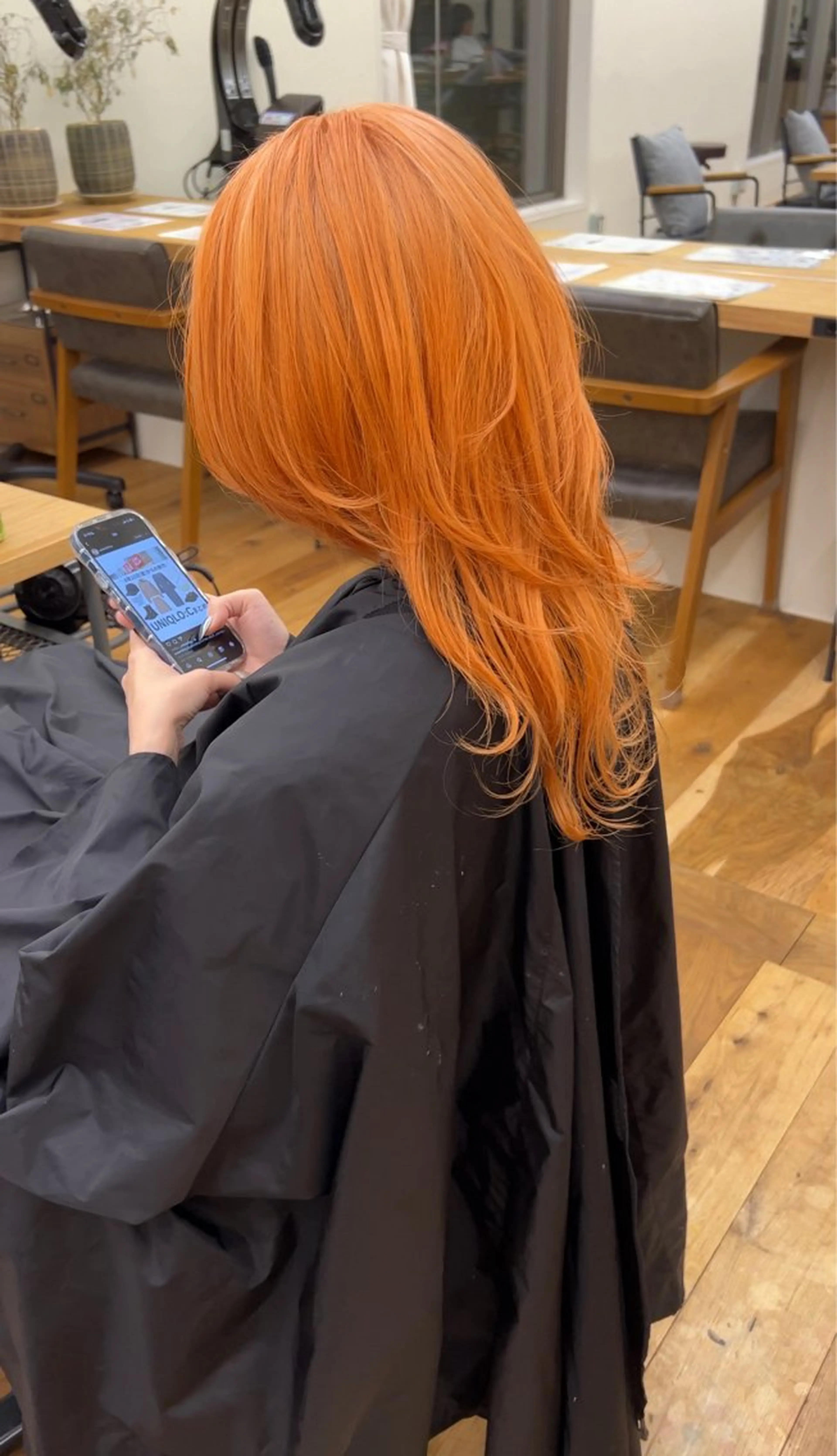 ロング カラー ブリーチ ハイトーンカラー カット ヘアカラー トリートメント belle   表参道　terrace所属・抜きっぱなしブロンド /ハイトーン/カナタのヘアスタイル