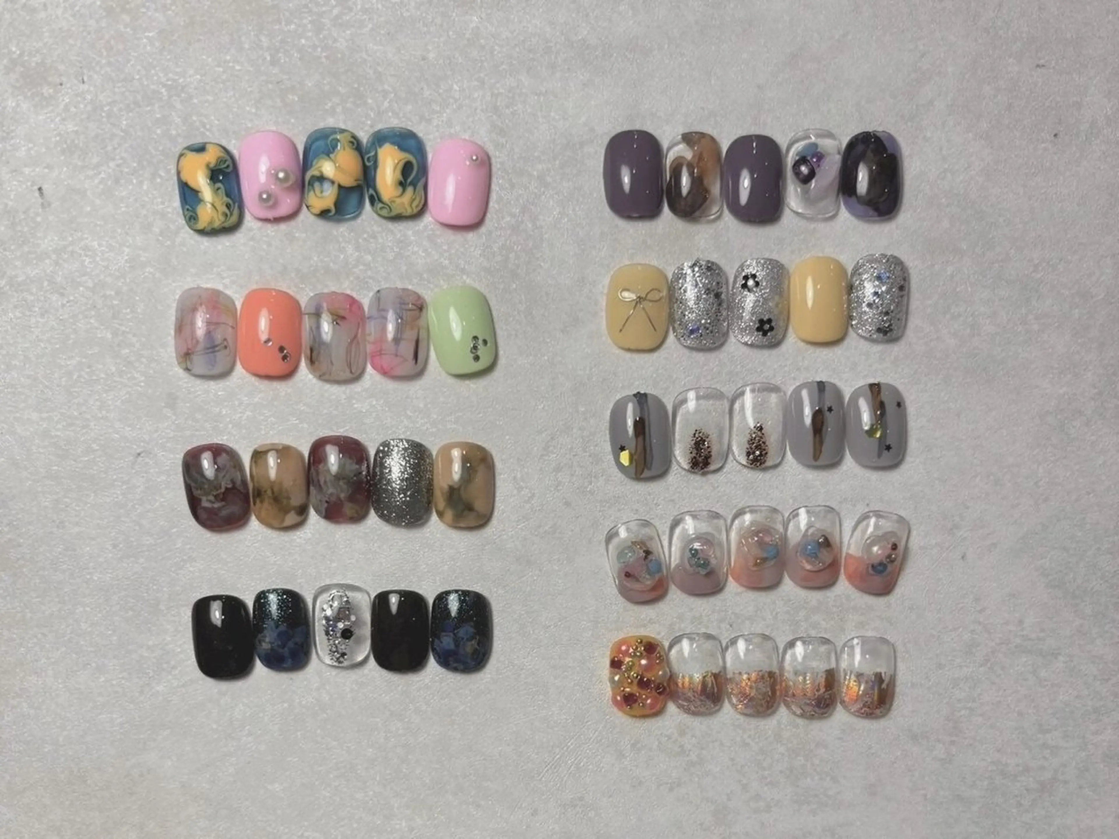 ネイル ハンドネイル 祇園 彩寧のネイルデザイン