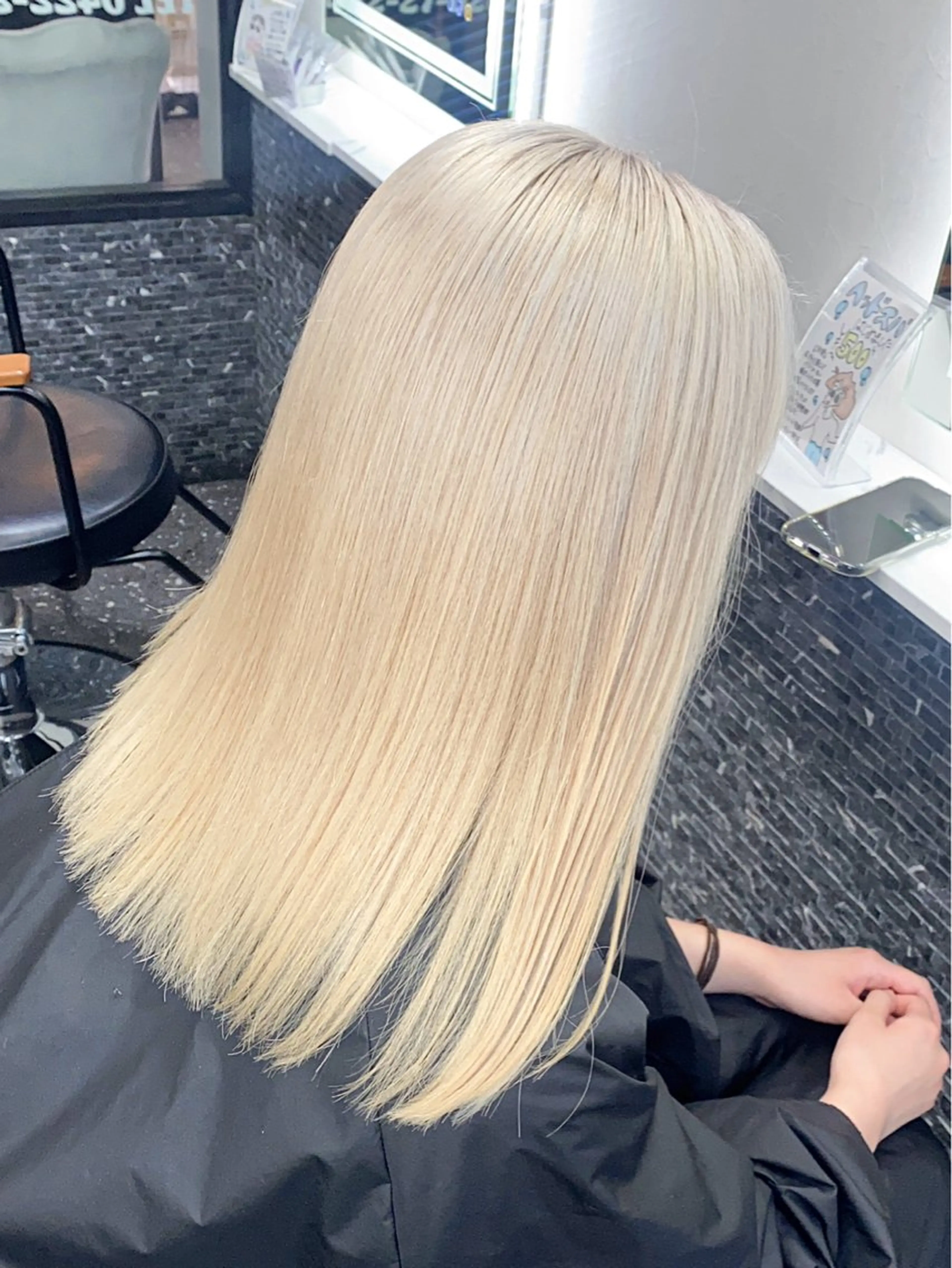 カラー パーマ/ダブルカラー ブリーチ⭐️海斗のヘアスタイル