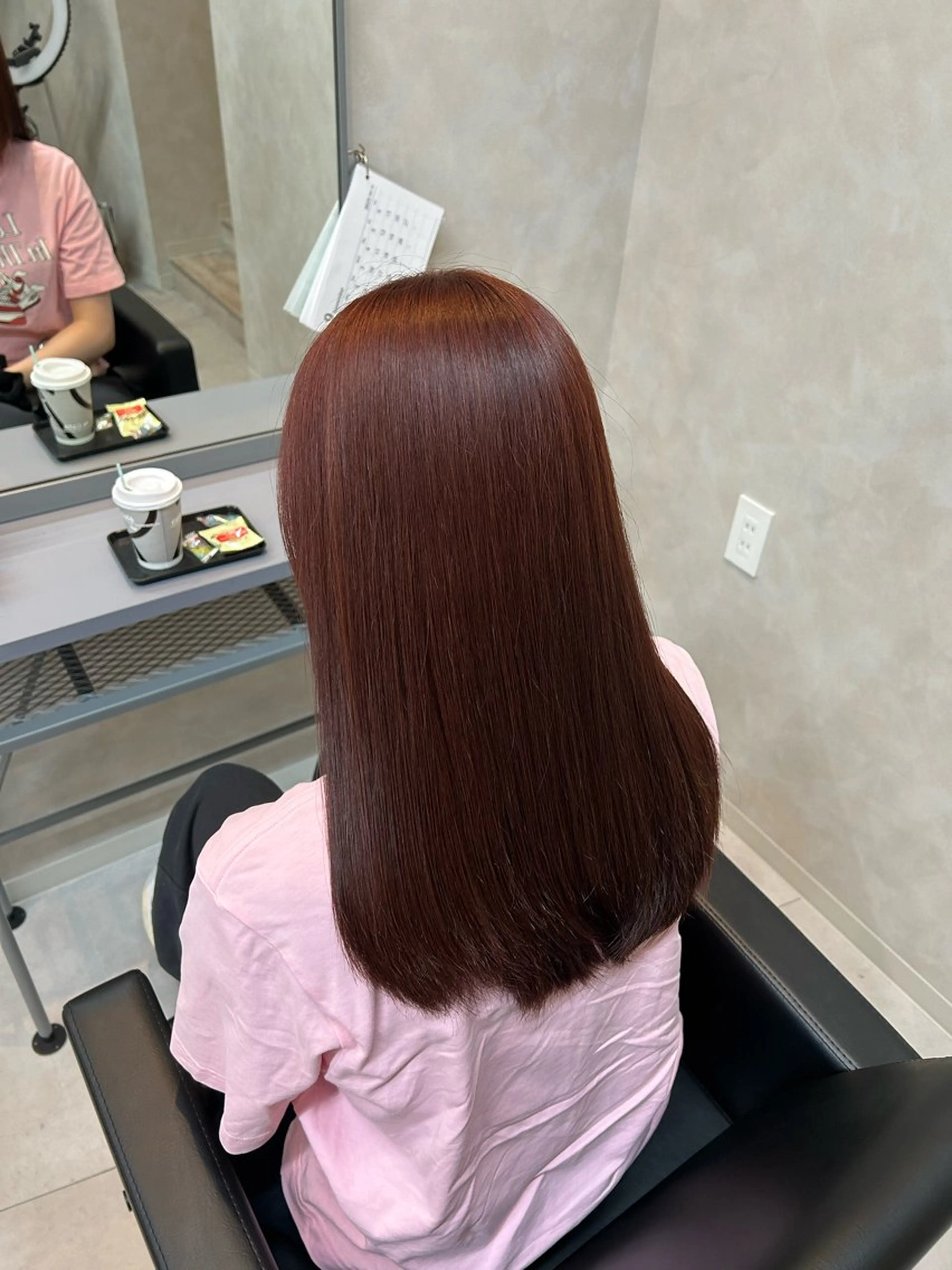 ヘアワンカラーの写真