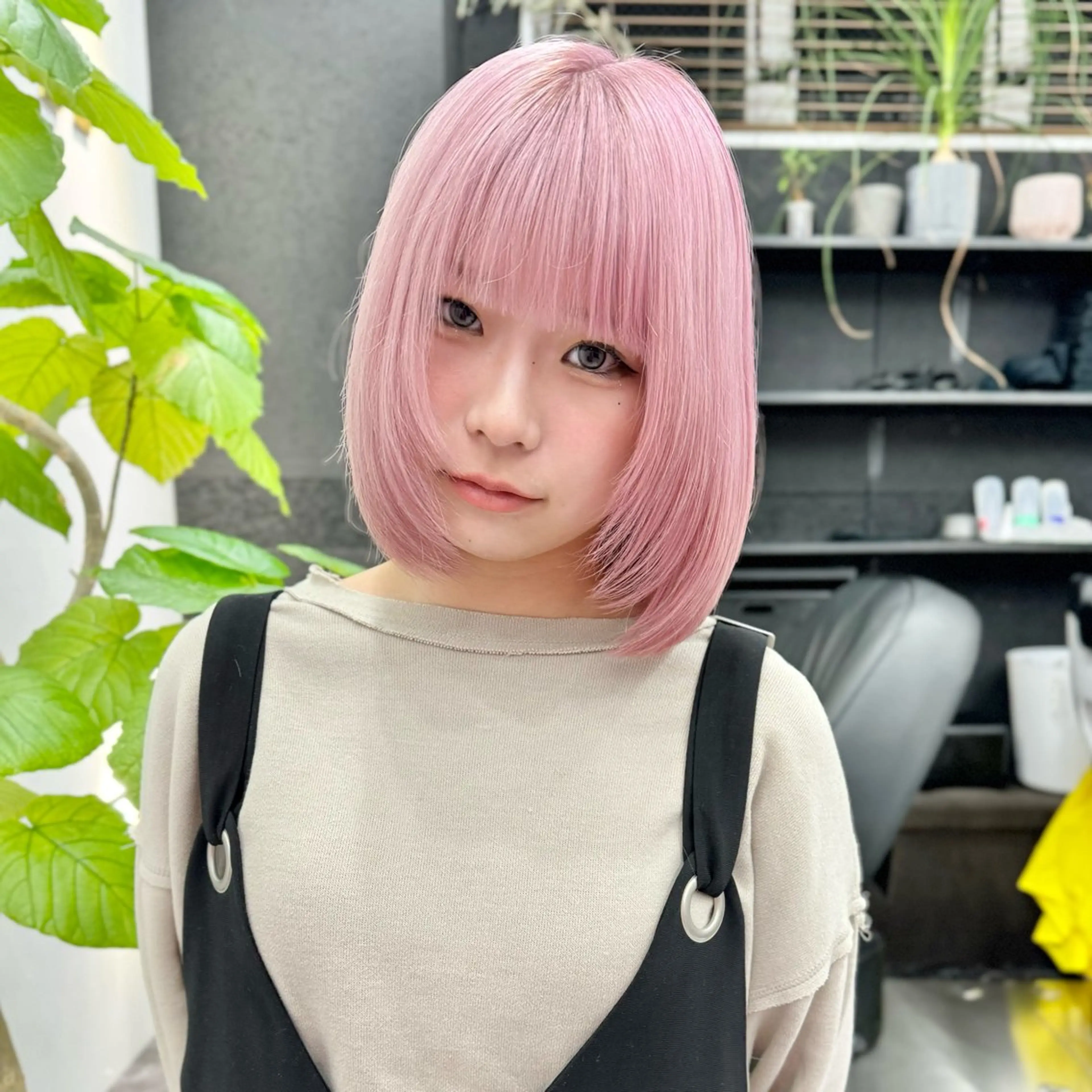 【💖全員使えるクーポン💖】ケアブリーチ+カット+カラー+10Step超音波TOKIO💖¥28,000の写真