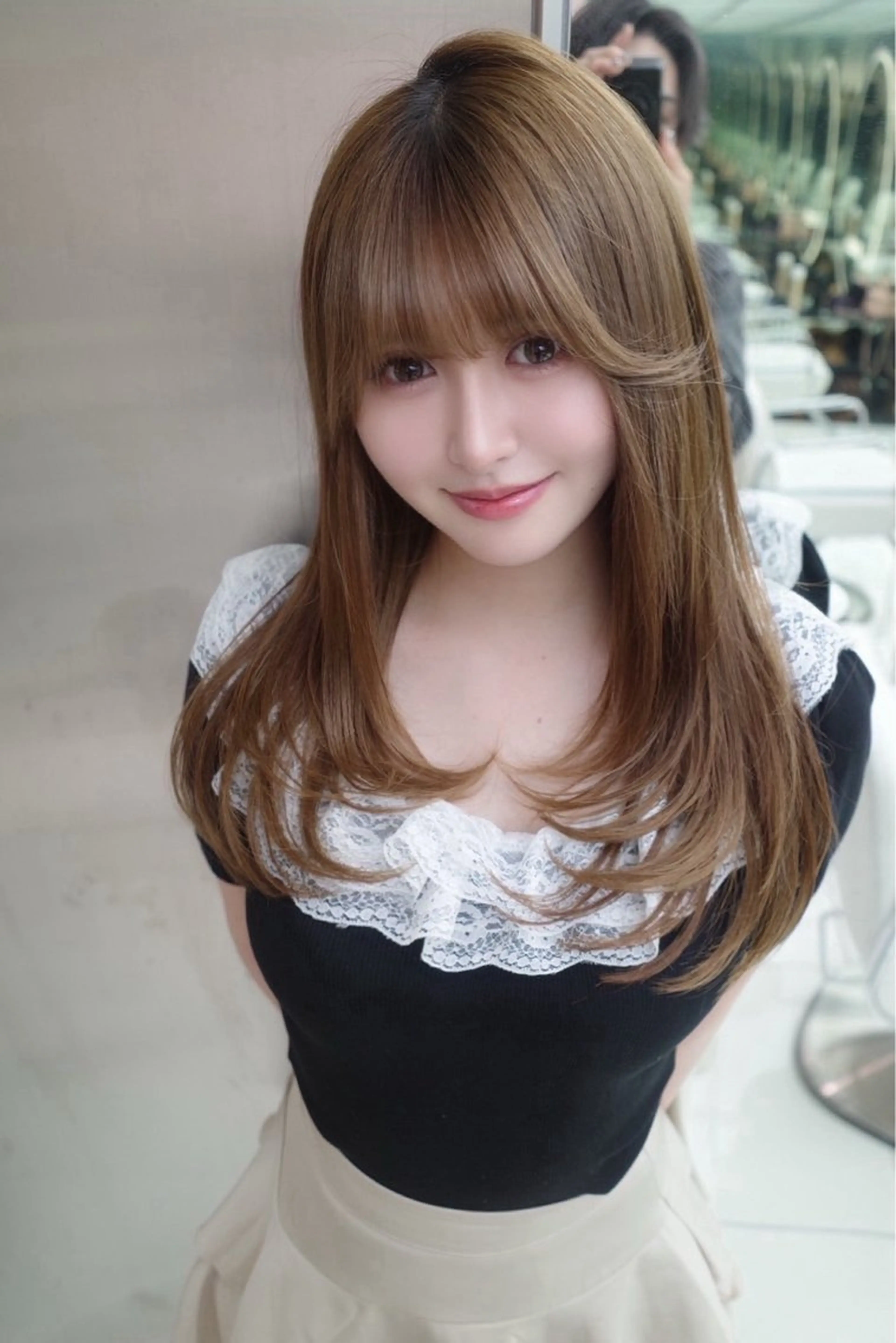 ロング カラー REDEALSHIBUYA所属・はるゆき/モテ髪 ハイレイヤー/艶髪のヘアスタイル