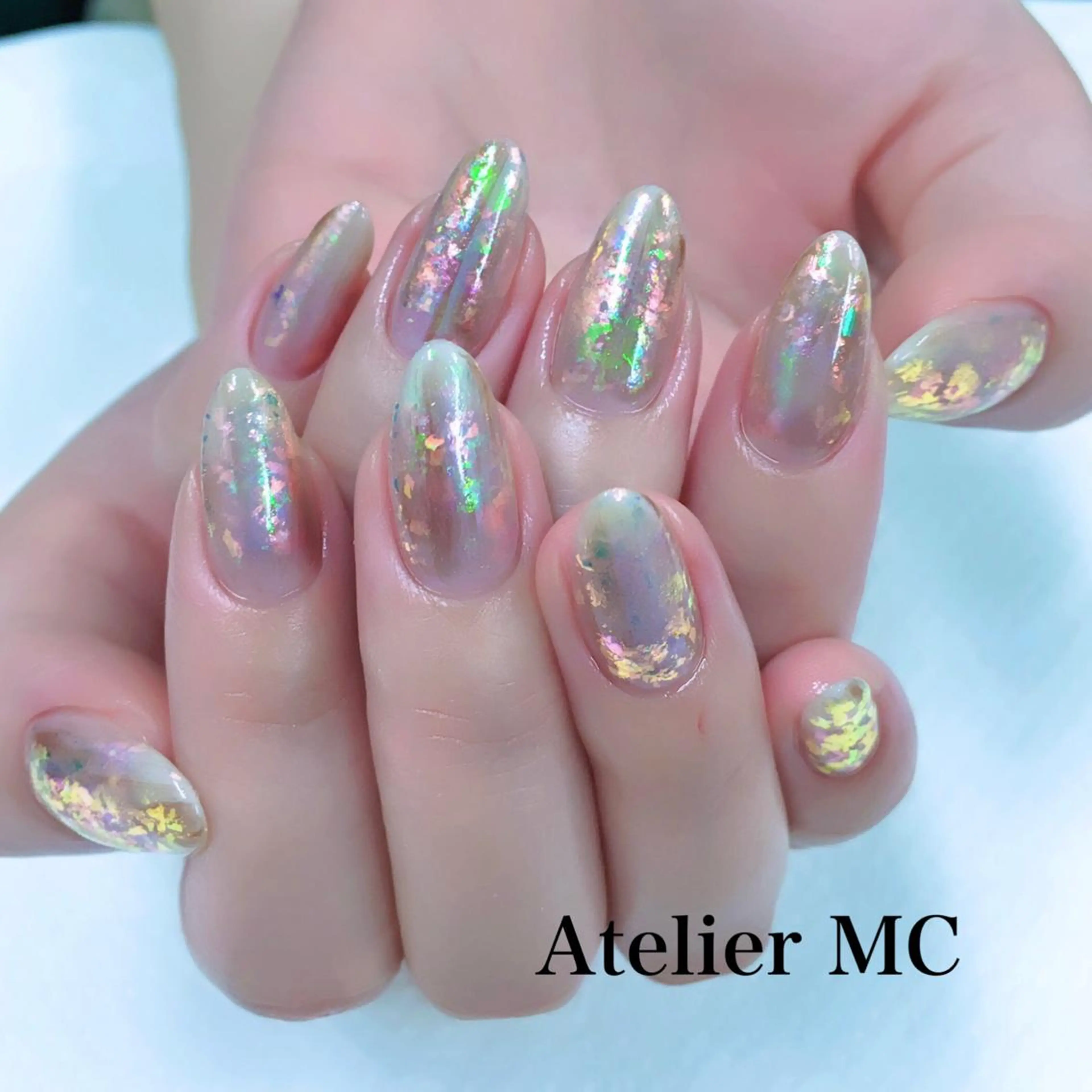 うっとり😍クリアカラーwithダズリングパウダーの写真