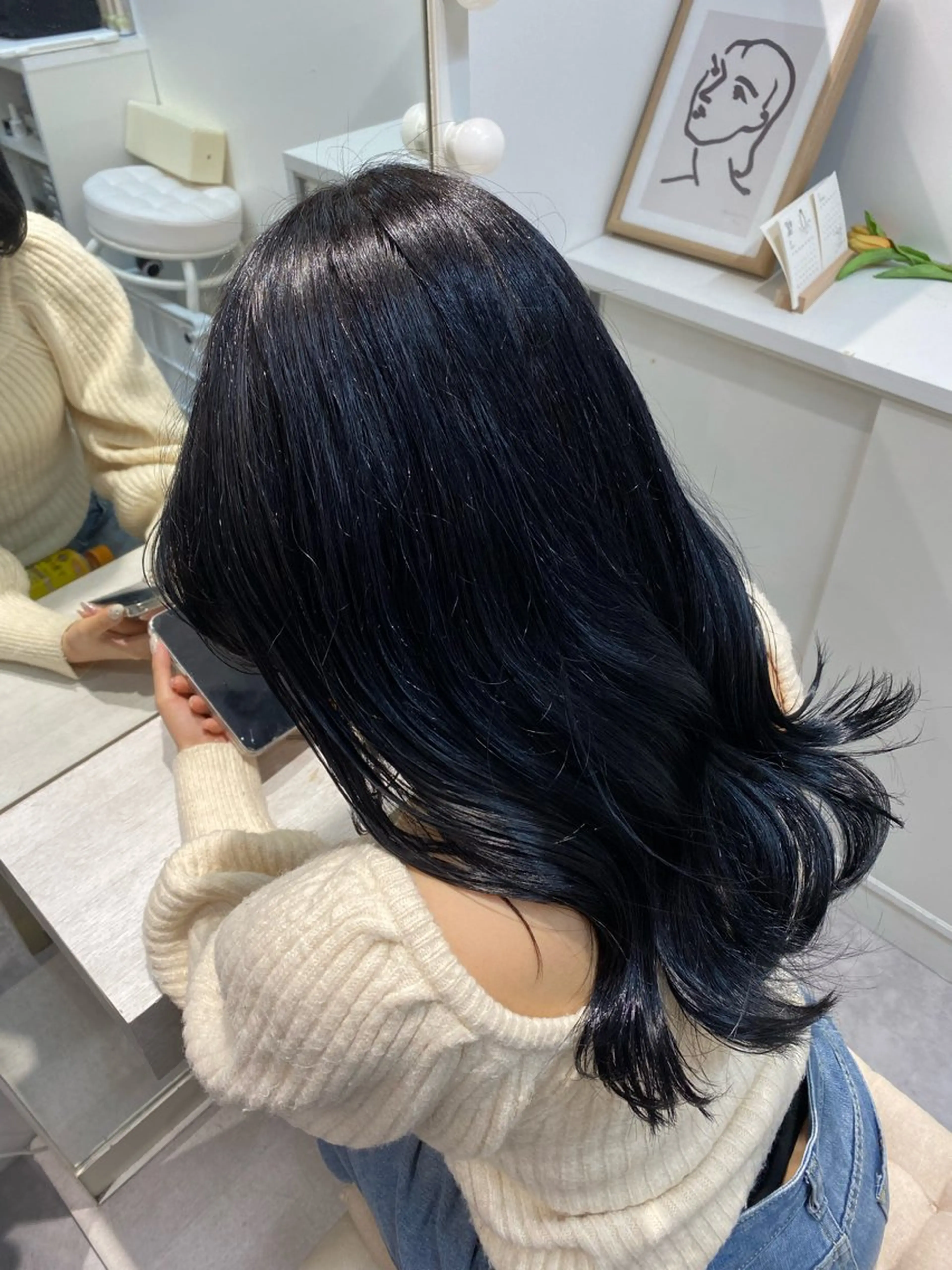 ロング CARE神戸店所属・SAKI /カラー/神戸/三宮のヘアスタイル