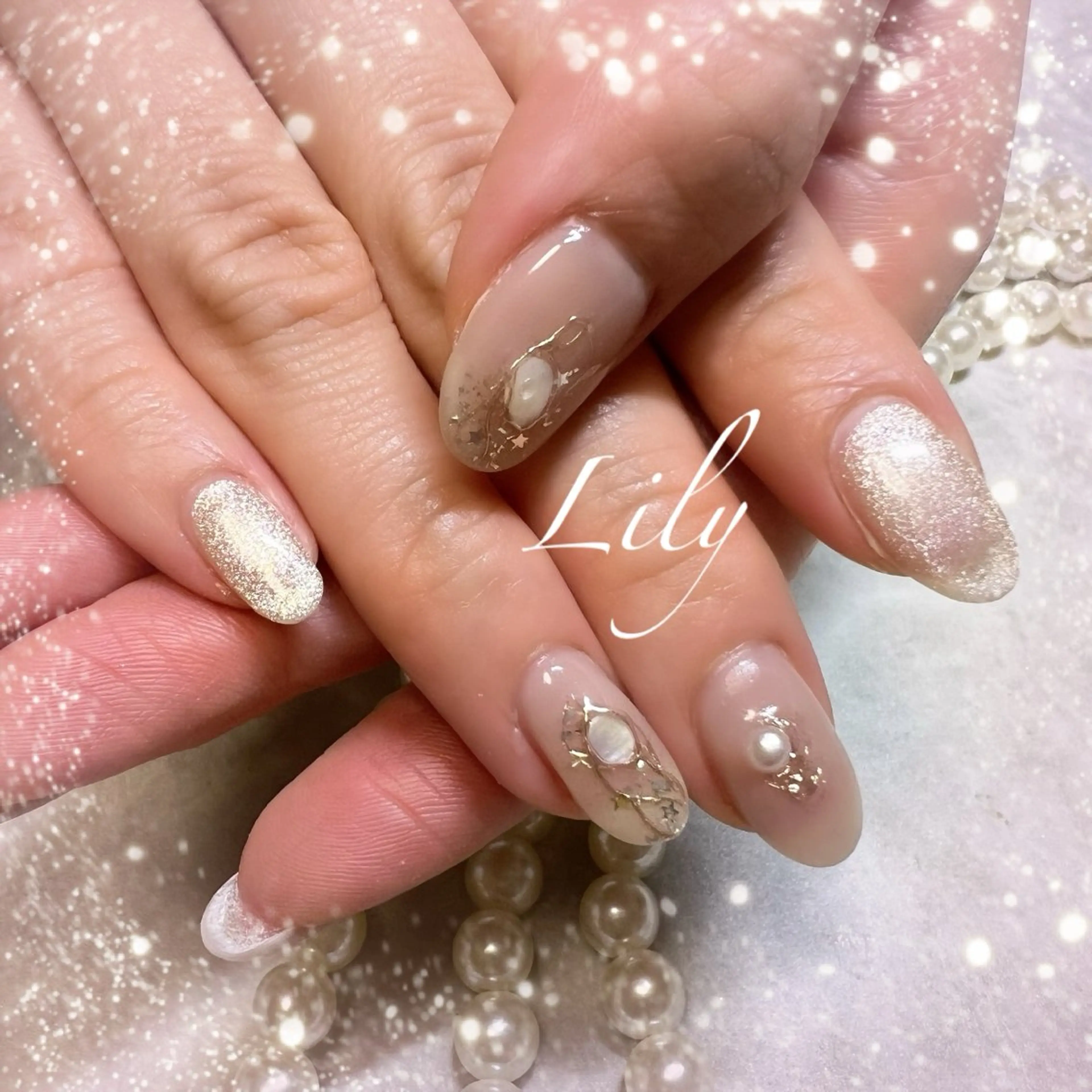 ネイル ハンドネイル Nailsalon Lilyのネイルデザイン