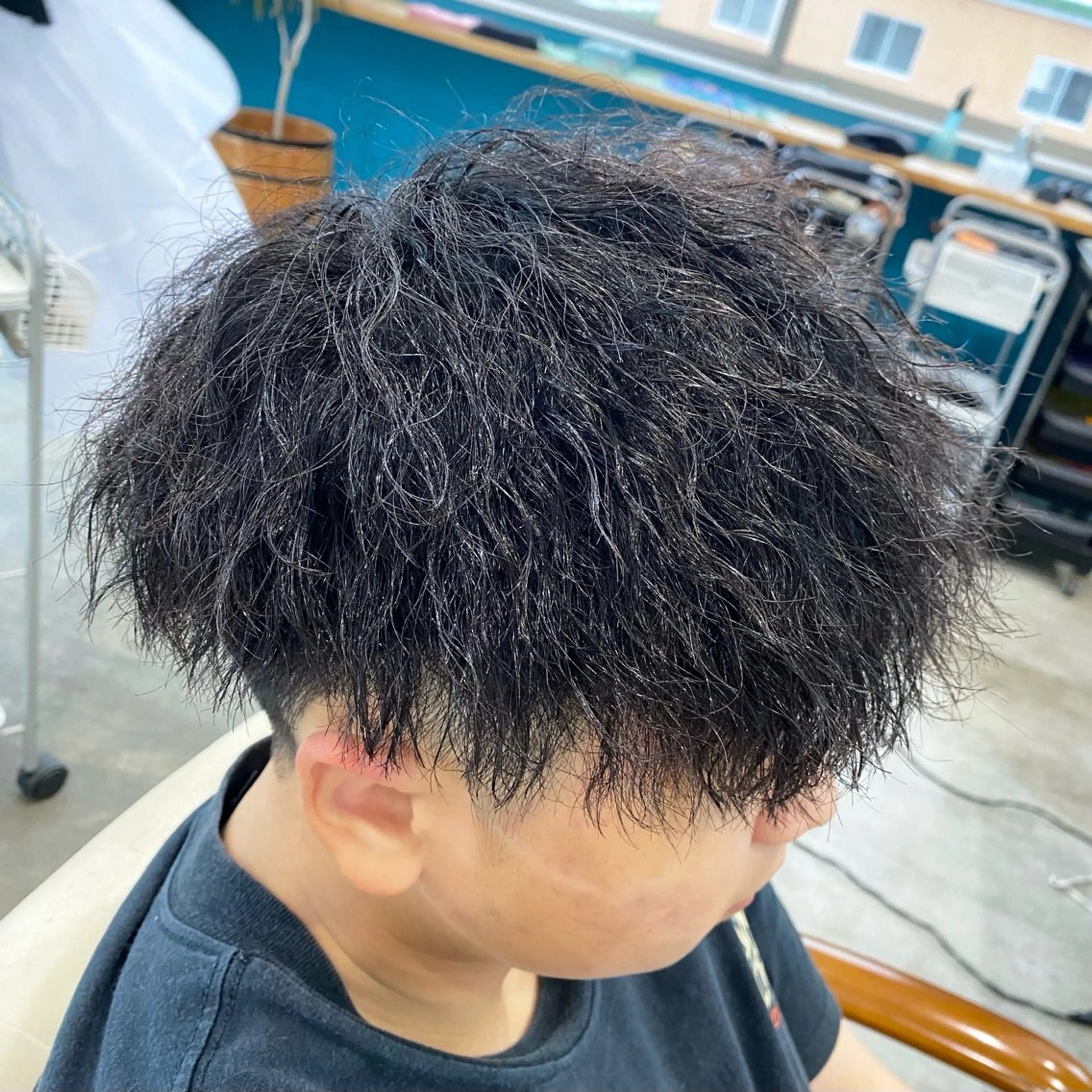 パーマ メンズ カット パーマ トリートメント ヘッドスパ offtheLip　ocean所属・メンズパーマ 小澤太雅のヘアスタイル