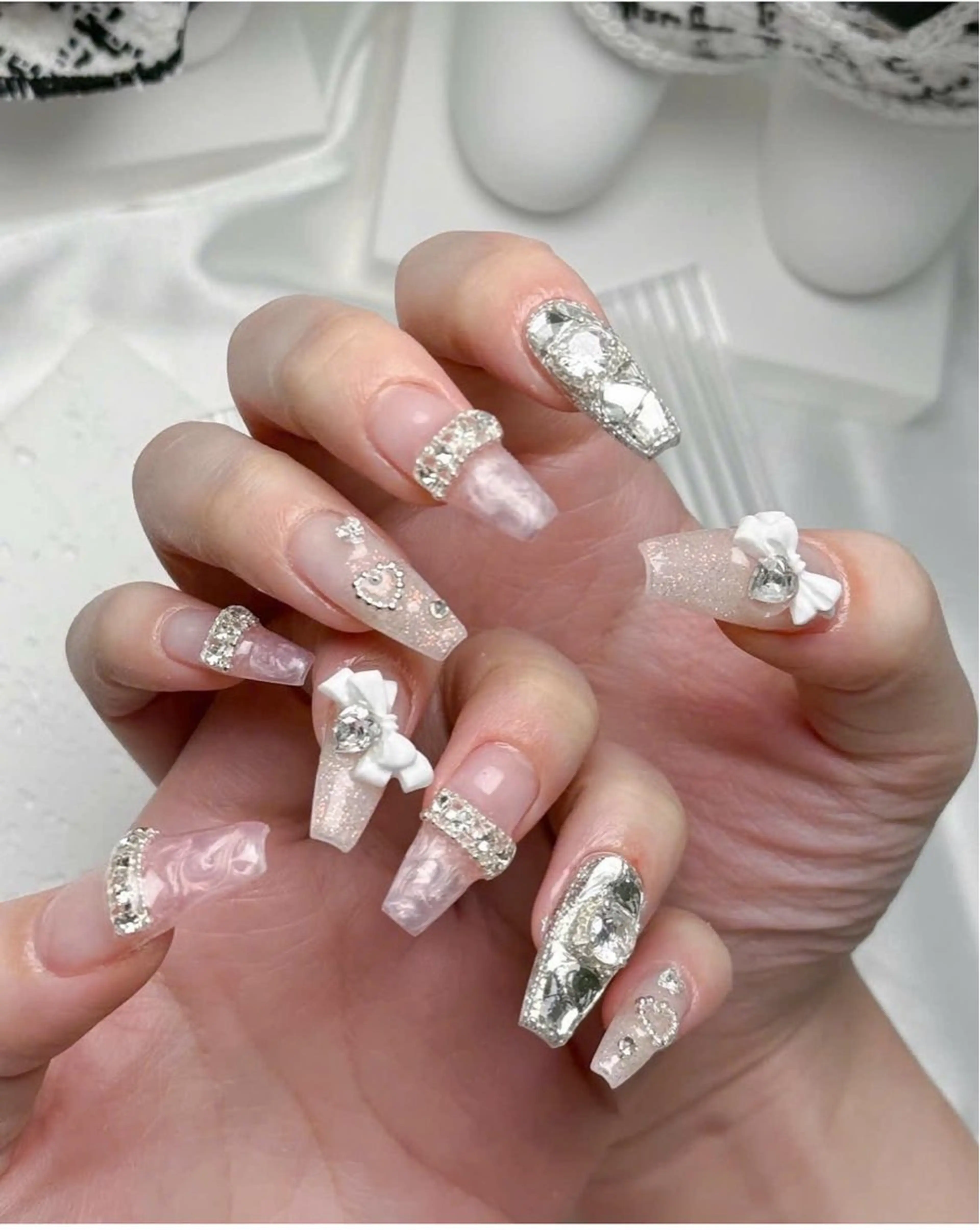 ネイル ハンドネイル Lina所属・MeiMei Nail モデル募集のネイルデザイン