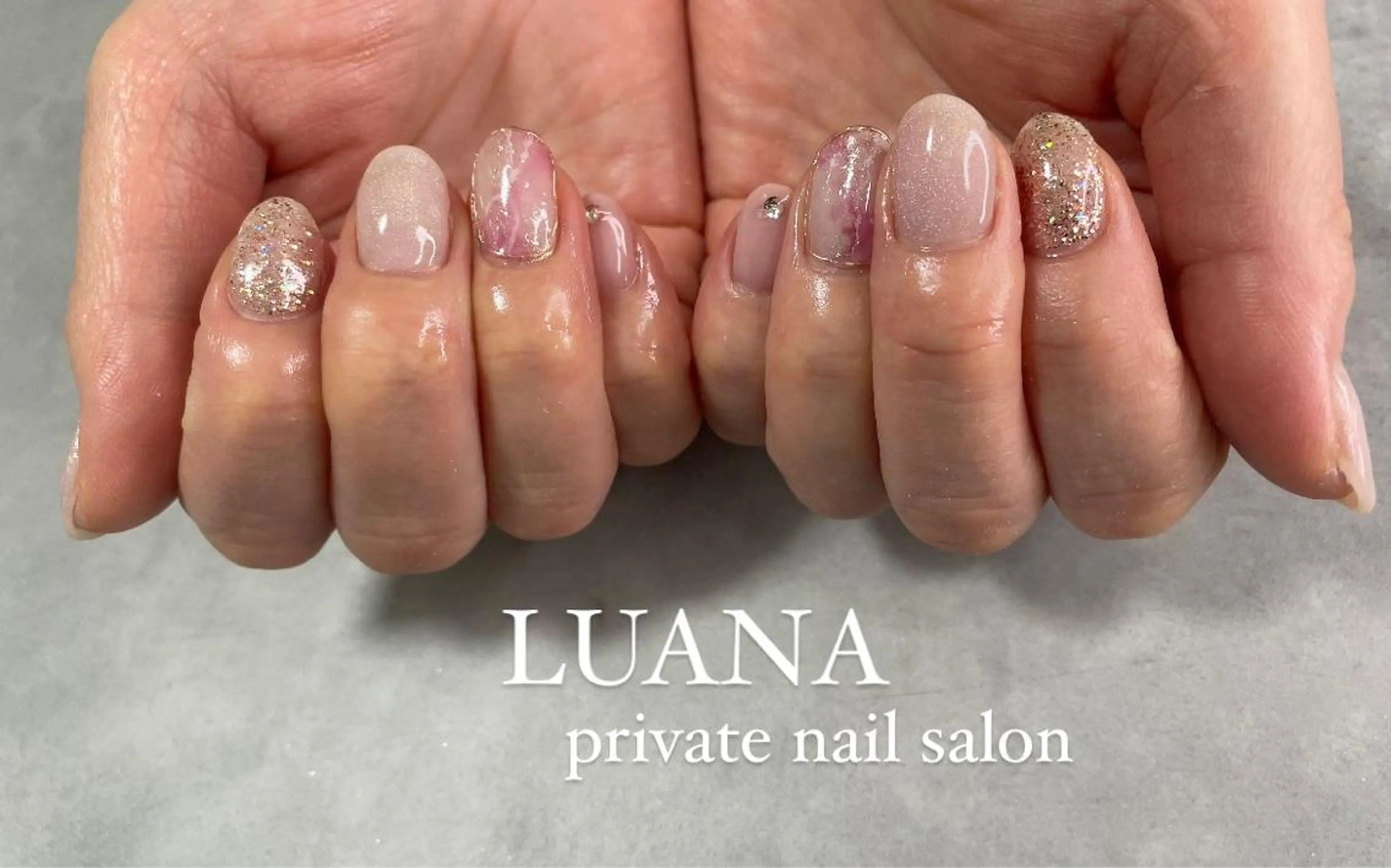 ネイル ハンドネイル ルアナ プライベートサロンのネイルデザイン