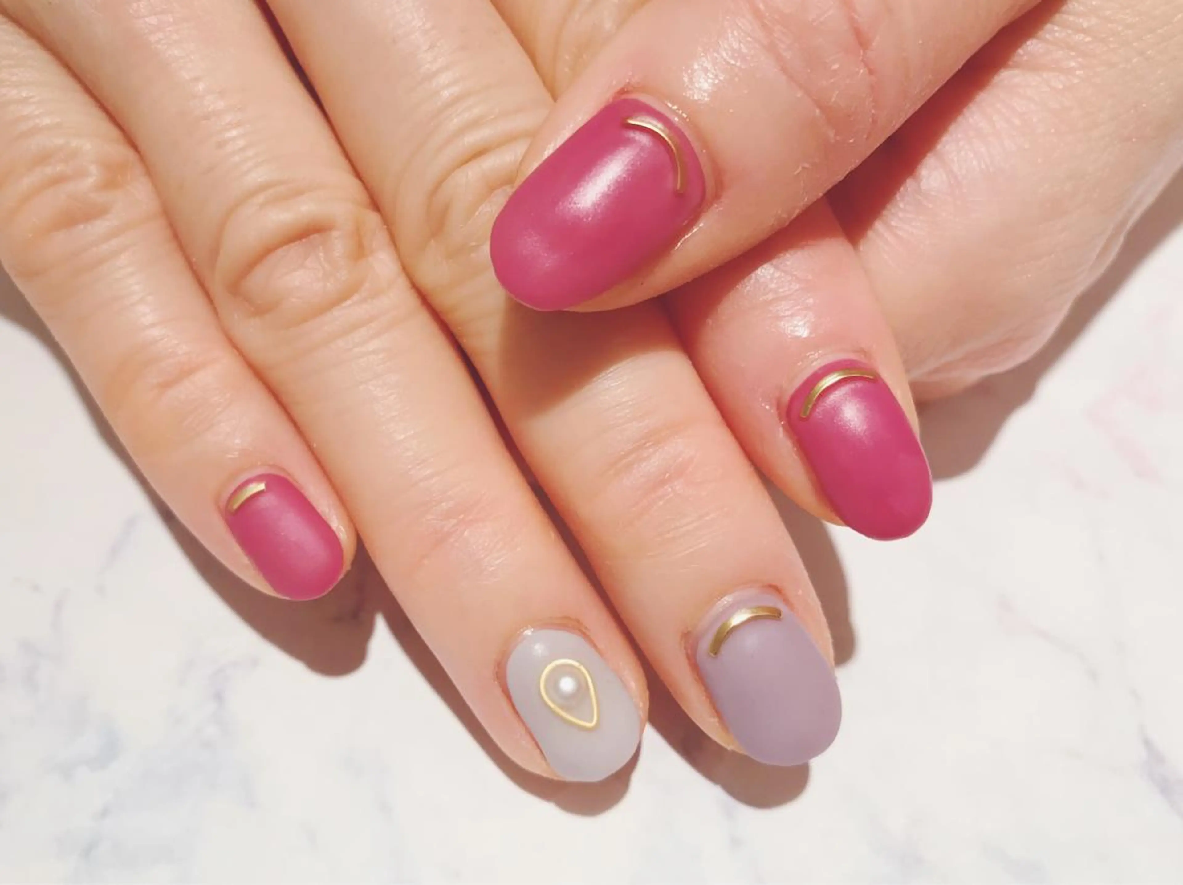 ネイル LUKE所属・もとまつ さちこのネイルデザイン