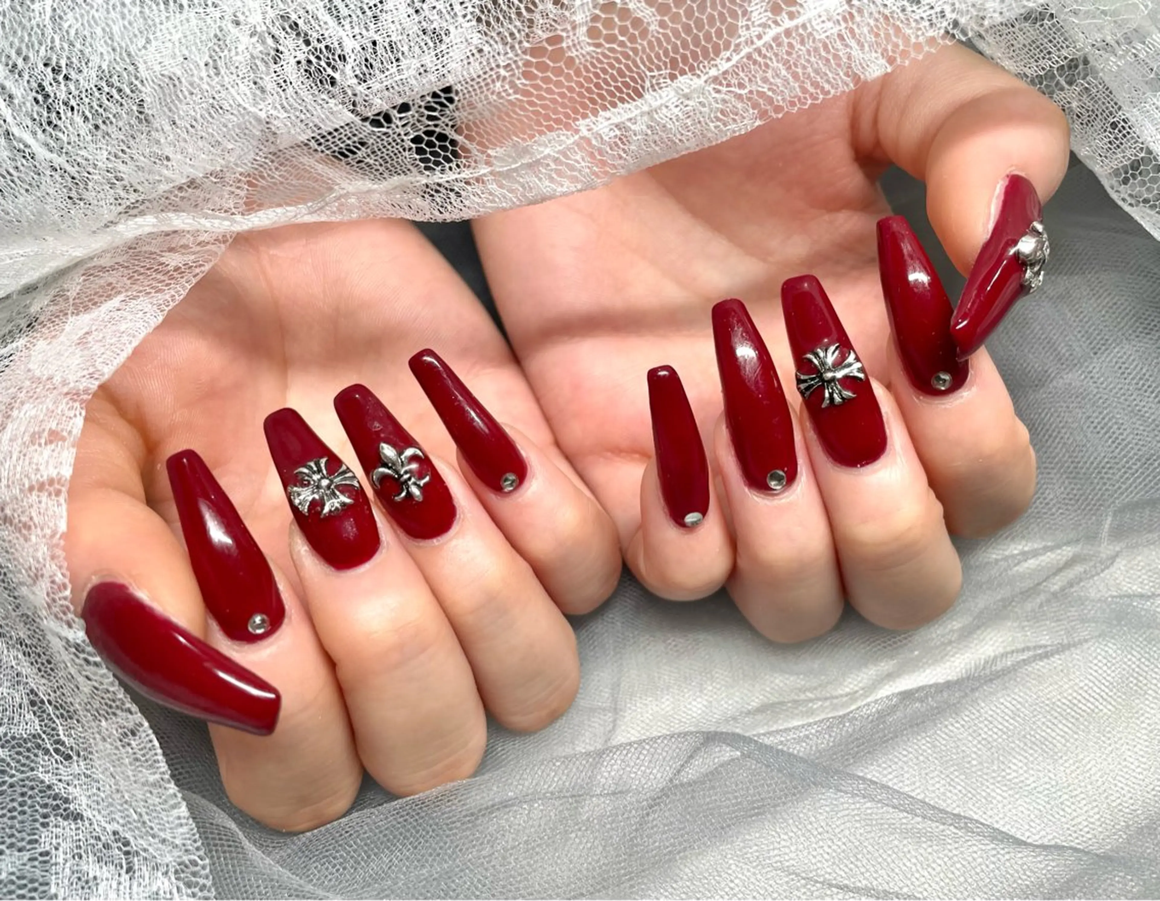 ネイル ハンドネイル ゆりか ジョアアンジェ福島のネイルデザイン