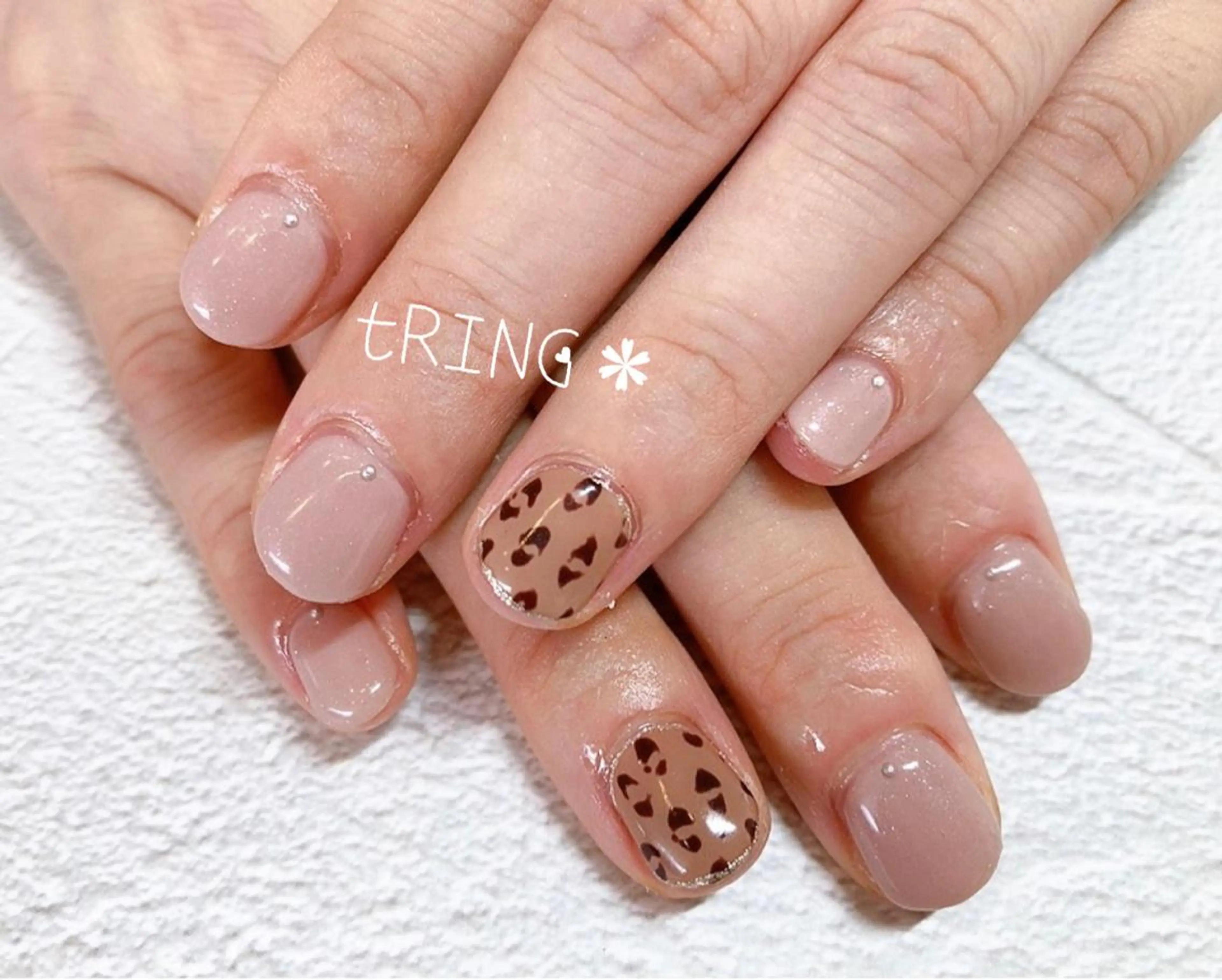 ネイル ハンドネイル tRING* しいの木台のネイルデザイン