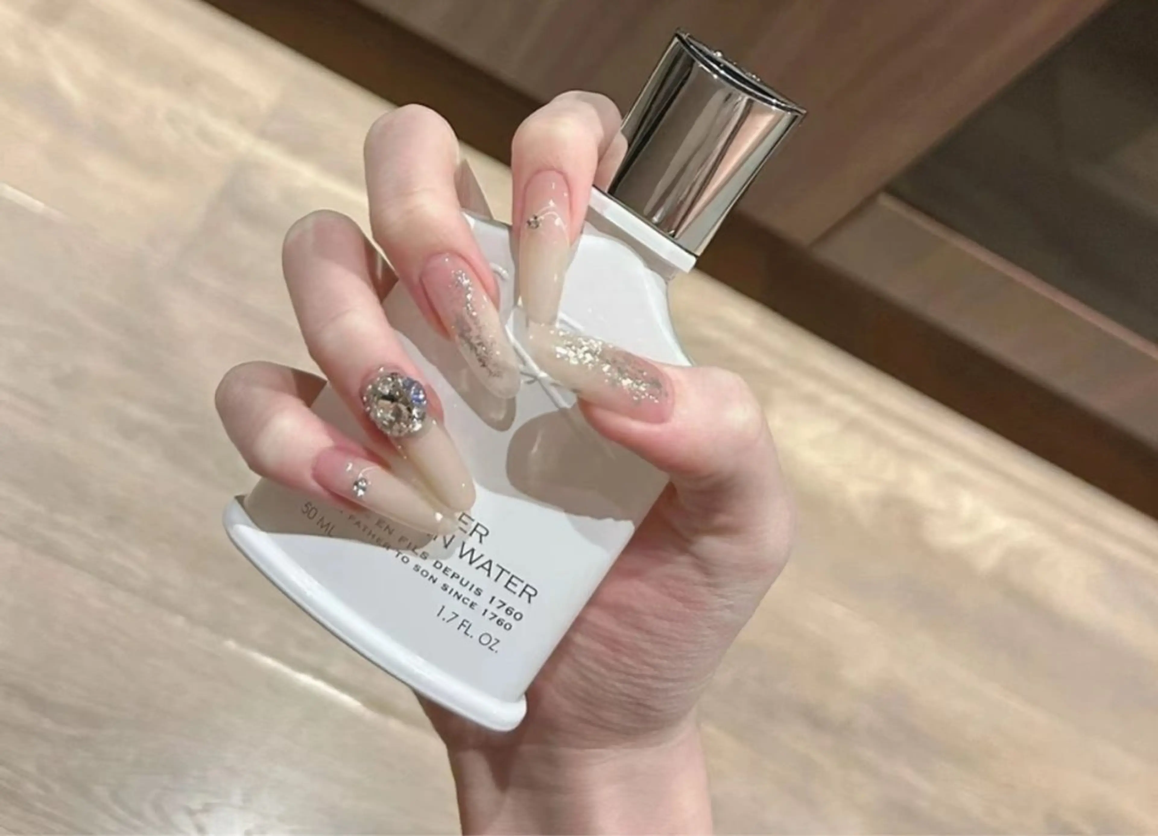 ネイル ジェルネイル キラキラネイル ラメ(グリッター) ネイルチップ 🎀MIYUKI Salon🎀のネイルデザイン