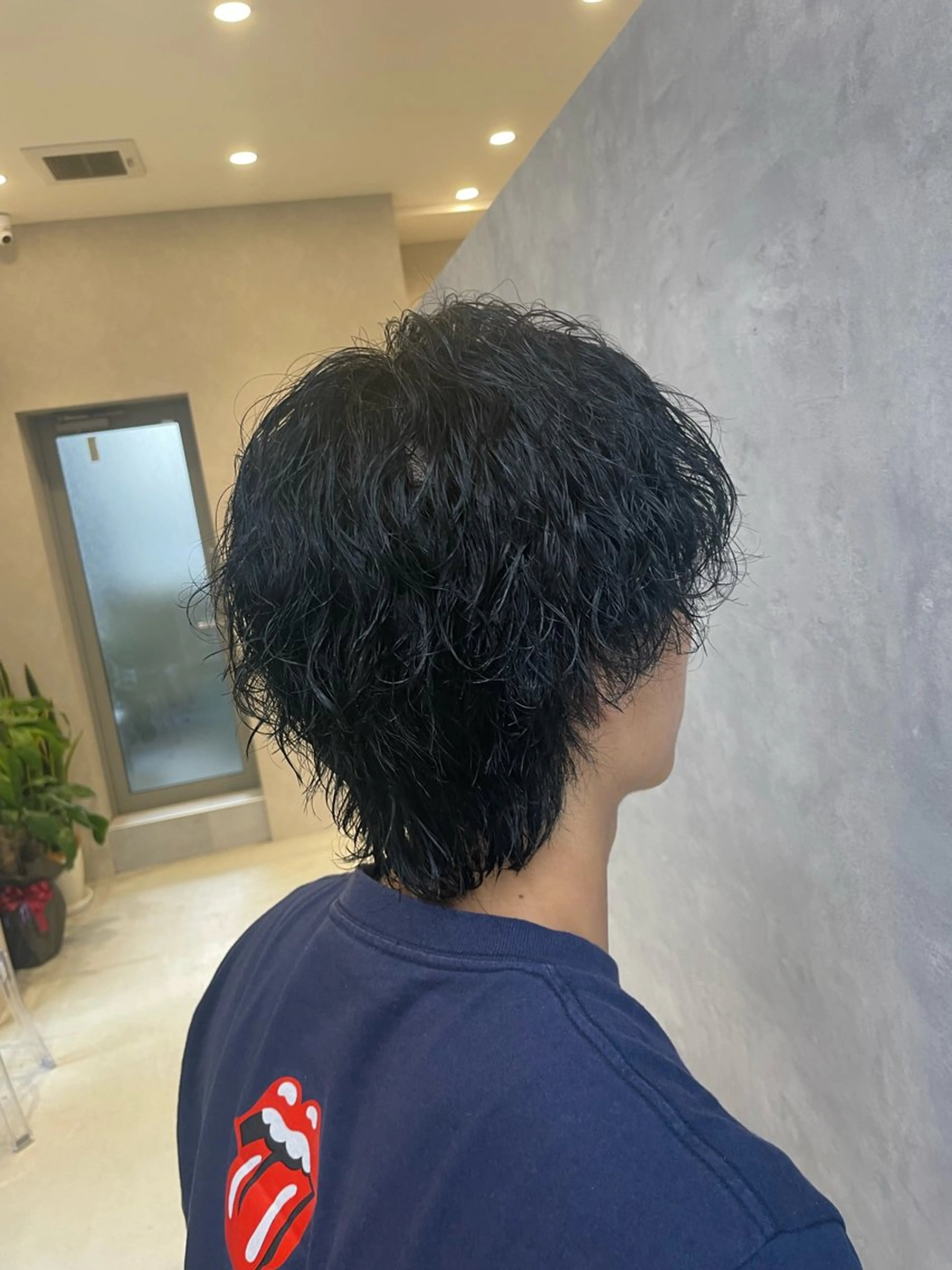 メンズ メンズパーマ grow本八幡 横溝愛梨のヘアスタイル