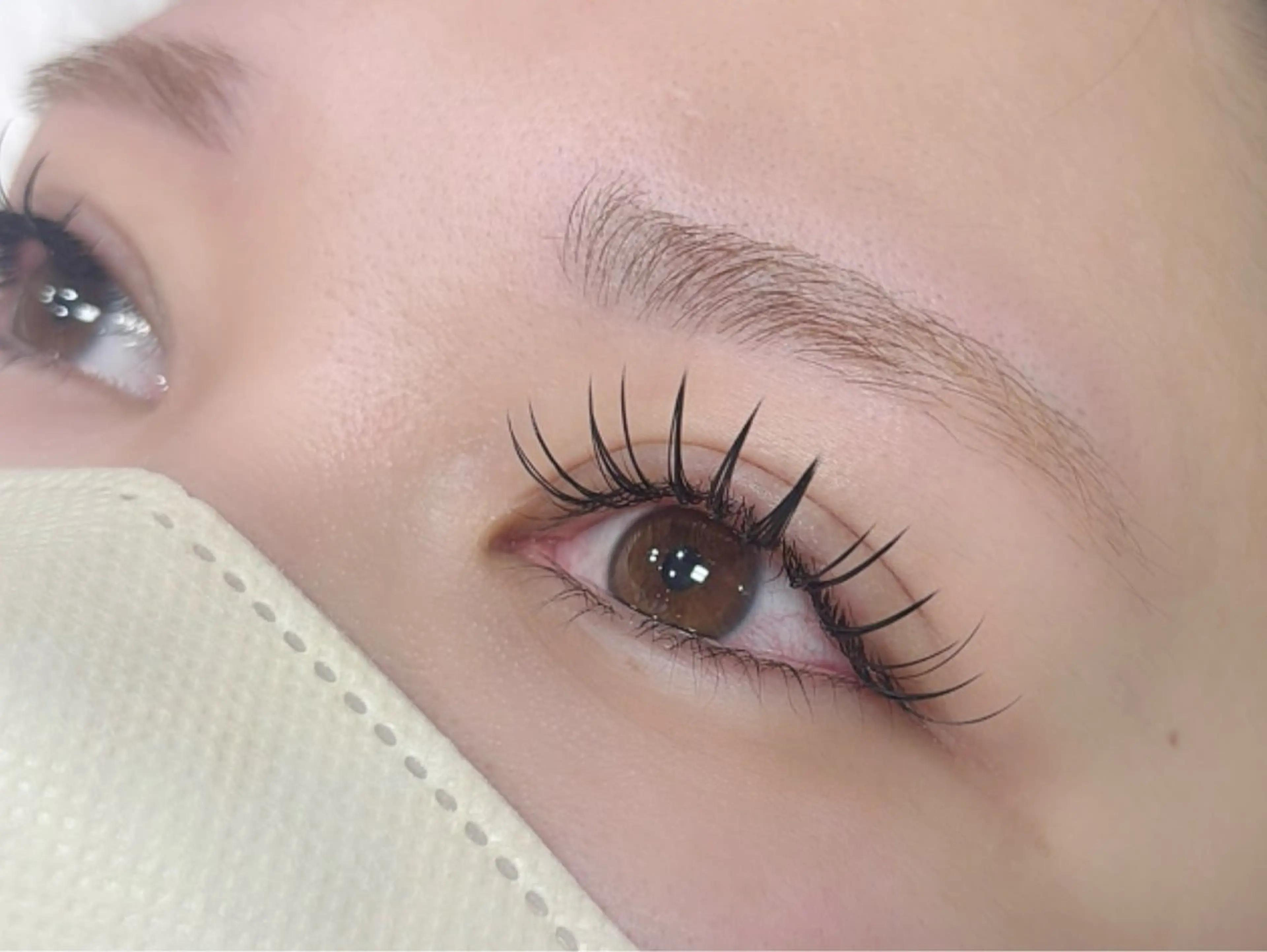 🪽【&healthy】まつ毛パーマ+ダブルフラット100束🪽オフ込の写真