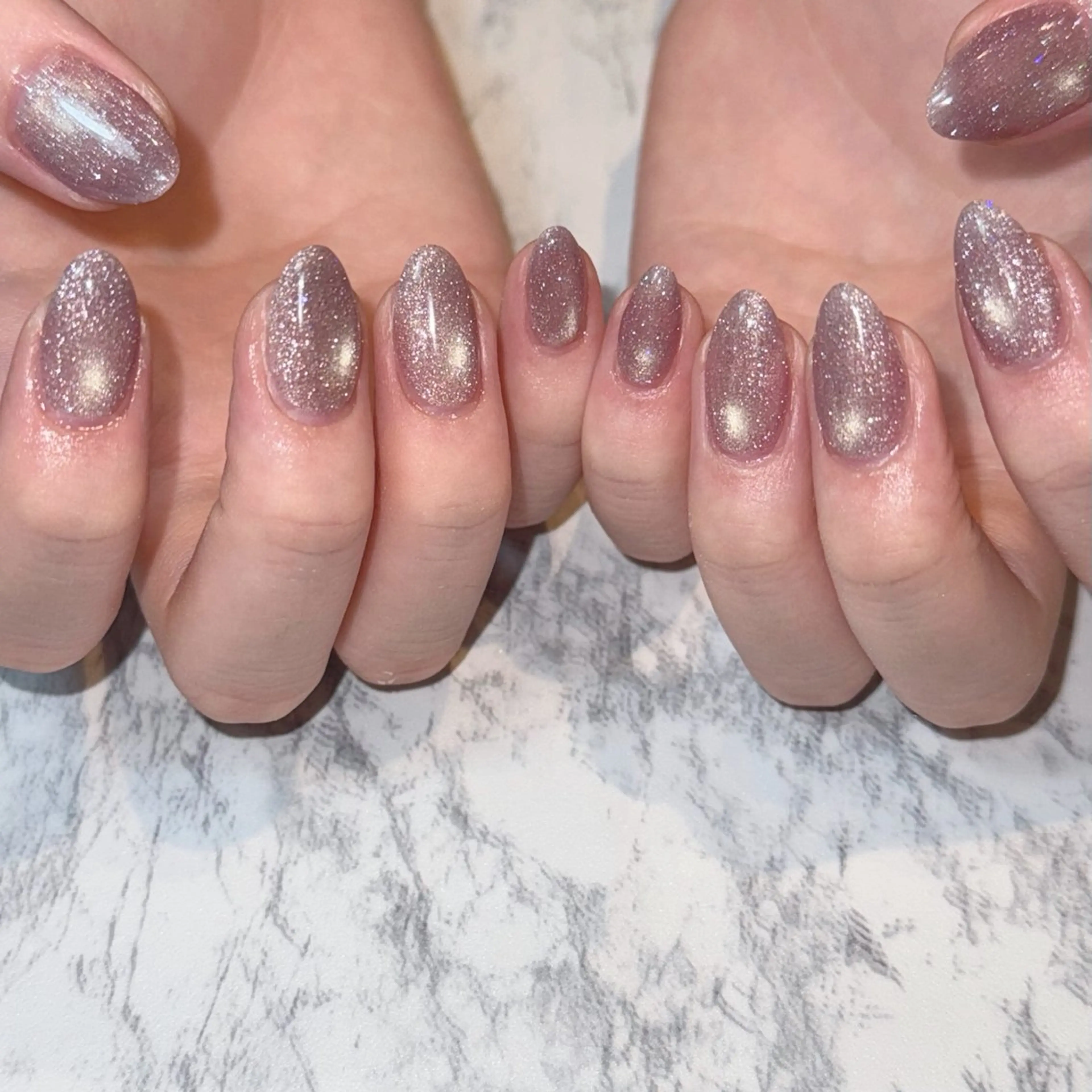 ネイル マグネットネイル ハンドネイル brodia nails m_riのネイルデザイン