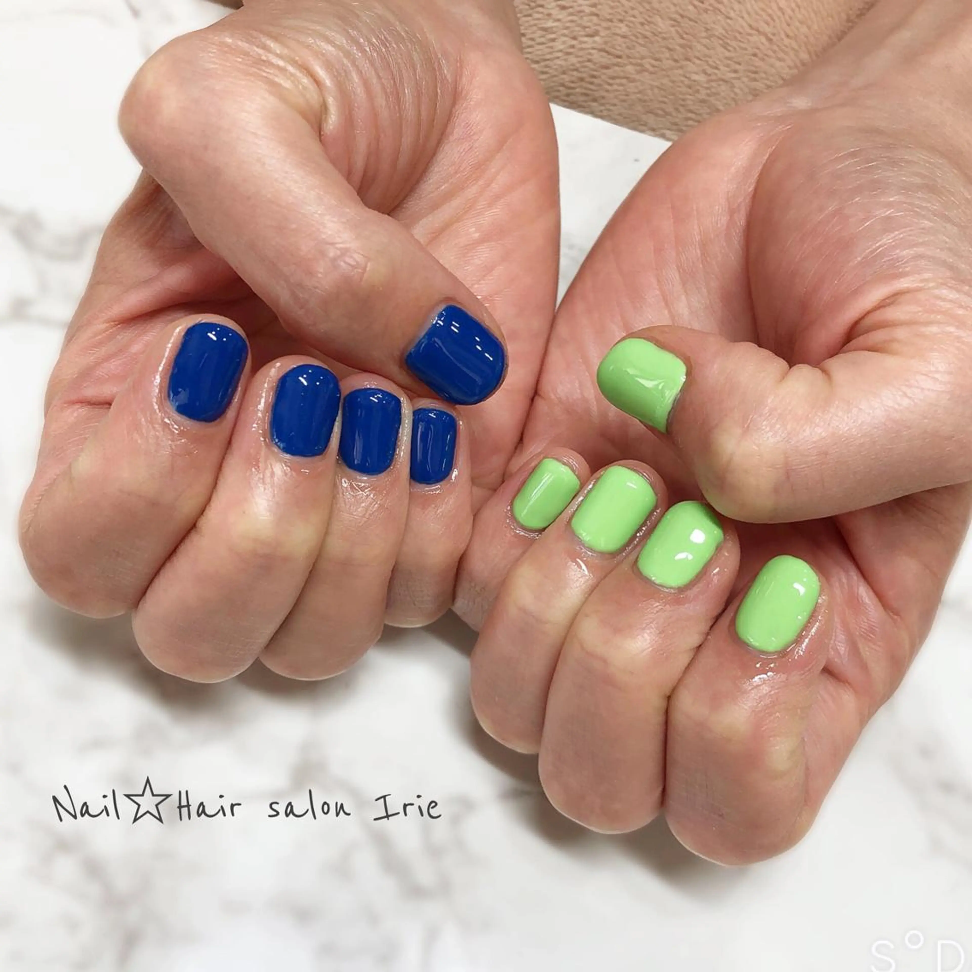 ネイル ハンドネイル ハンドケア Hair salon Irie所属・與儀 知佳のネイルデザイン