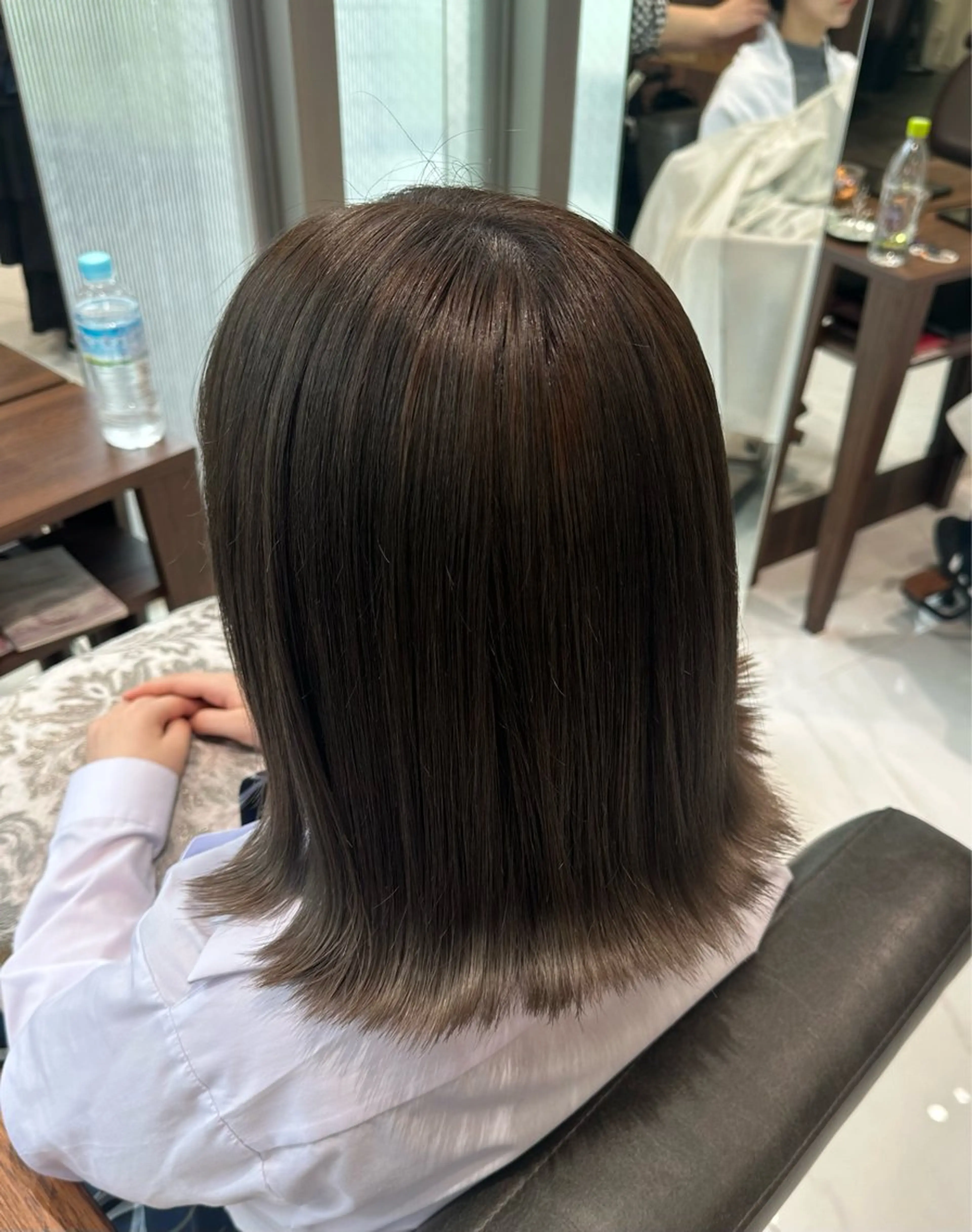 ミディアム ヘアカラー 縮毛矯正/似合わせ ヘア/Hitomi☻のヘアスタイル