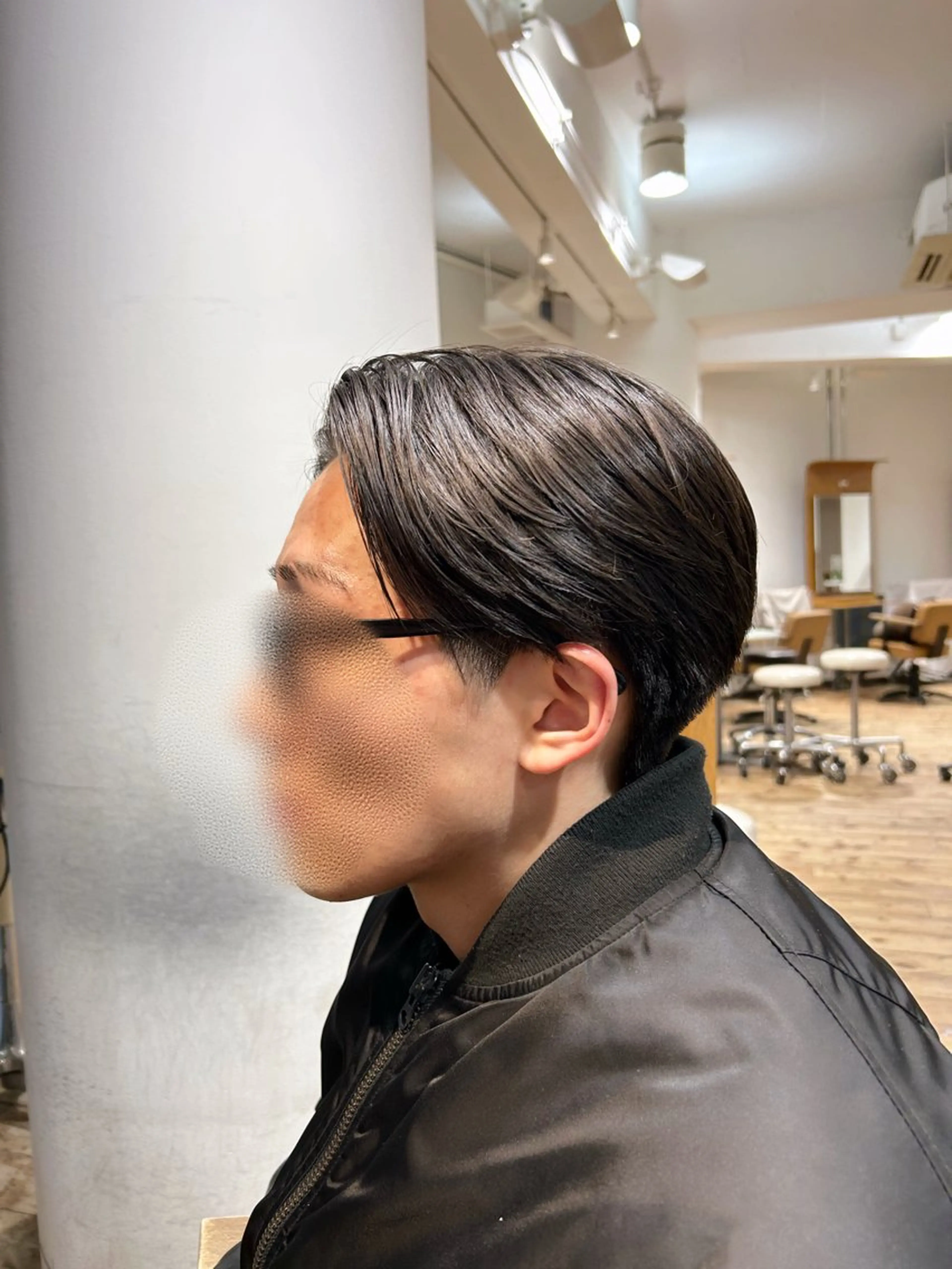 ショート メンズ ビジネス センターパート カット Koki☘️/ メンズ特化のヘアスタイル